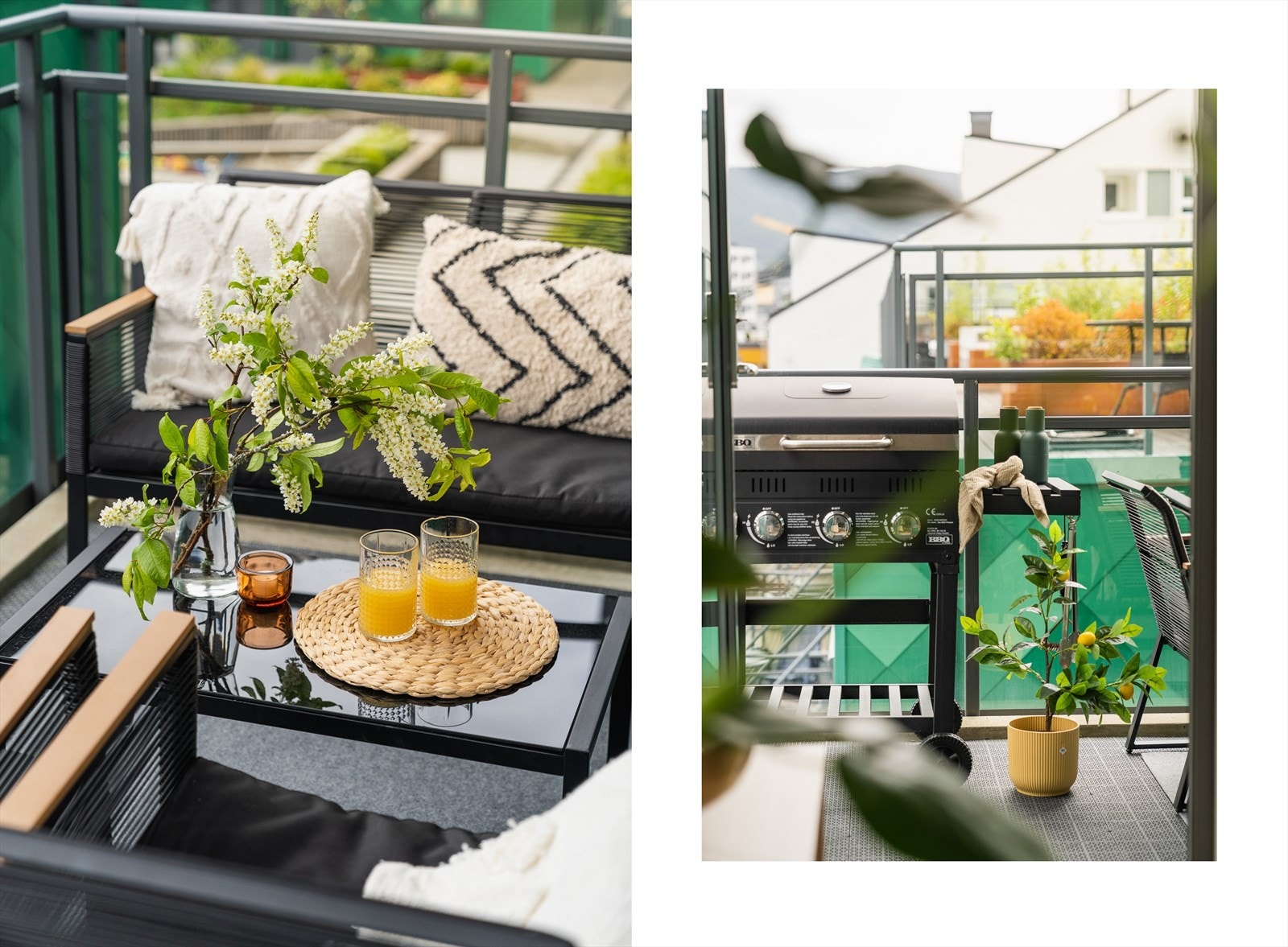 God plass til å innrede med utemøbler og nyte sommerens grillmåltider. Galleribilde