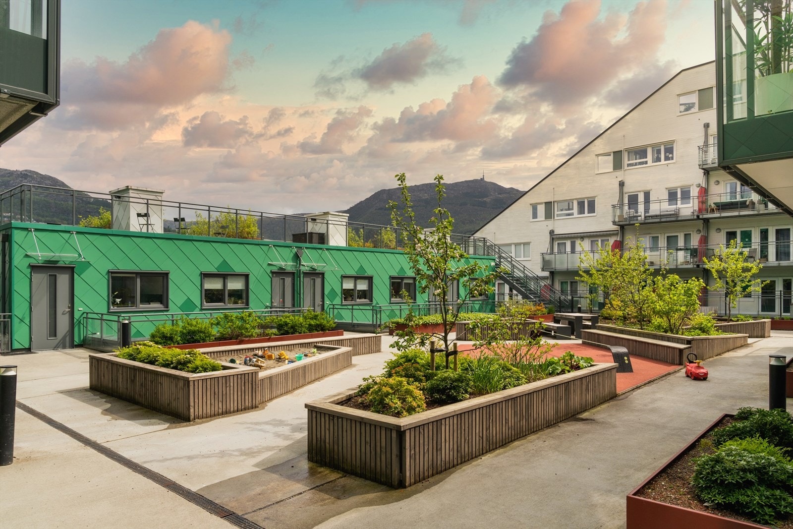 Beliggenheten er utmerket for alle aldersgrupper. Galleribilde