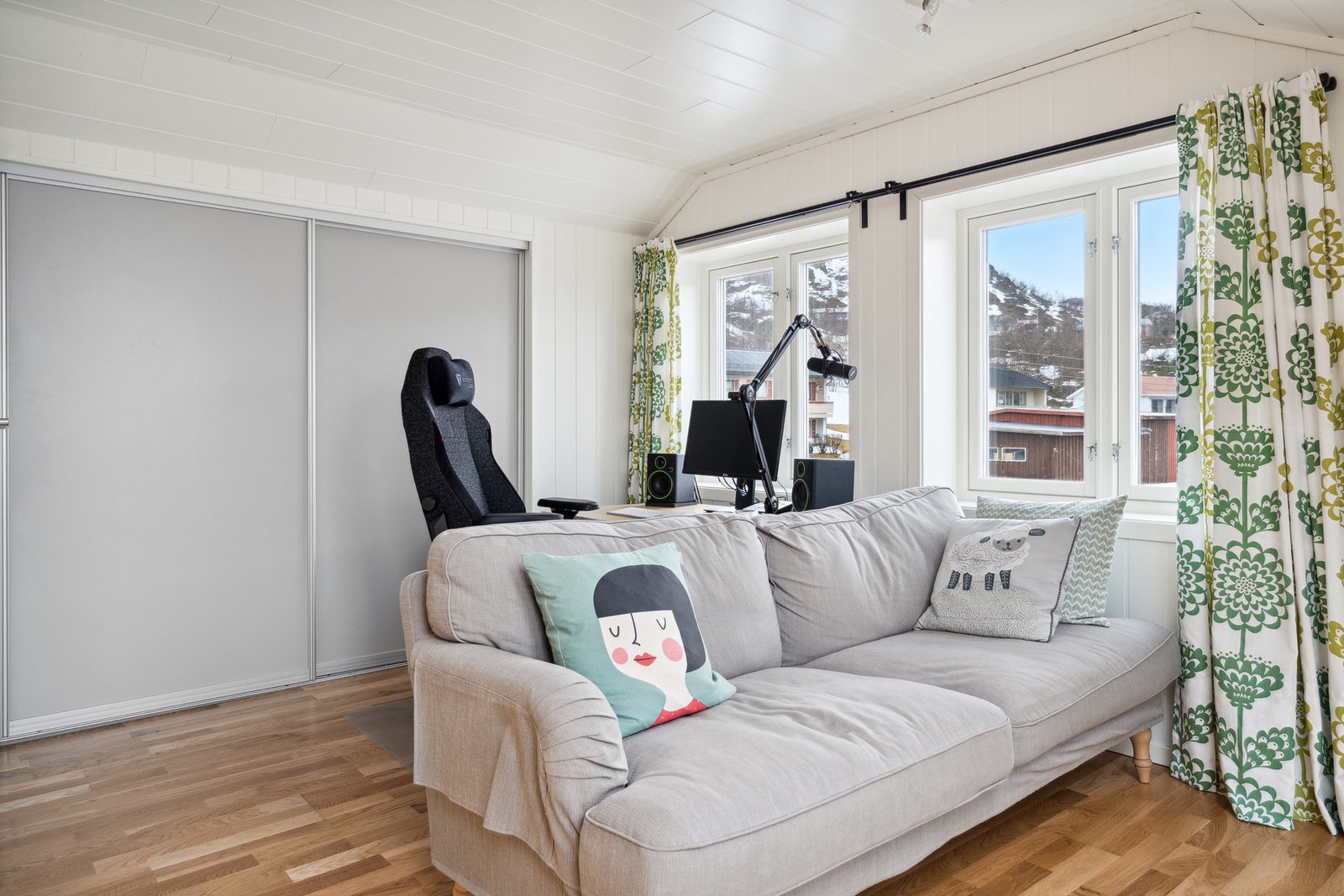 Med en tv stue del om man ønsker Galleribilde