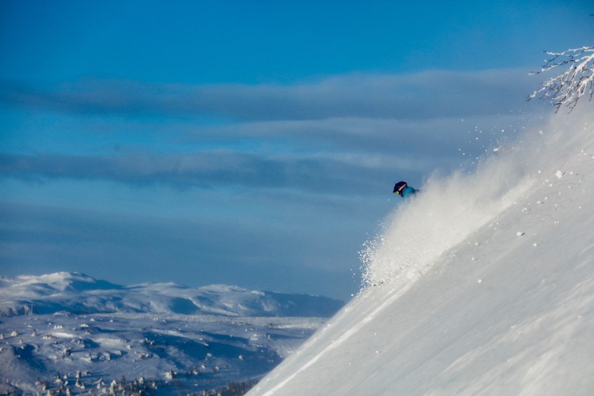 Her er det også gode off-pist muligheter. Galleribilde