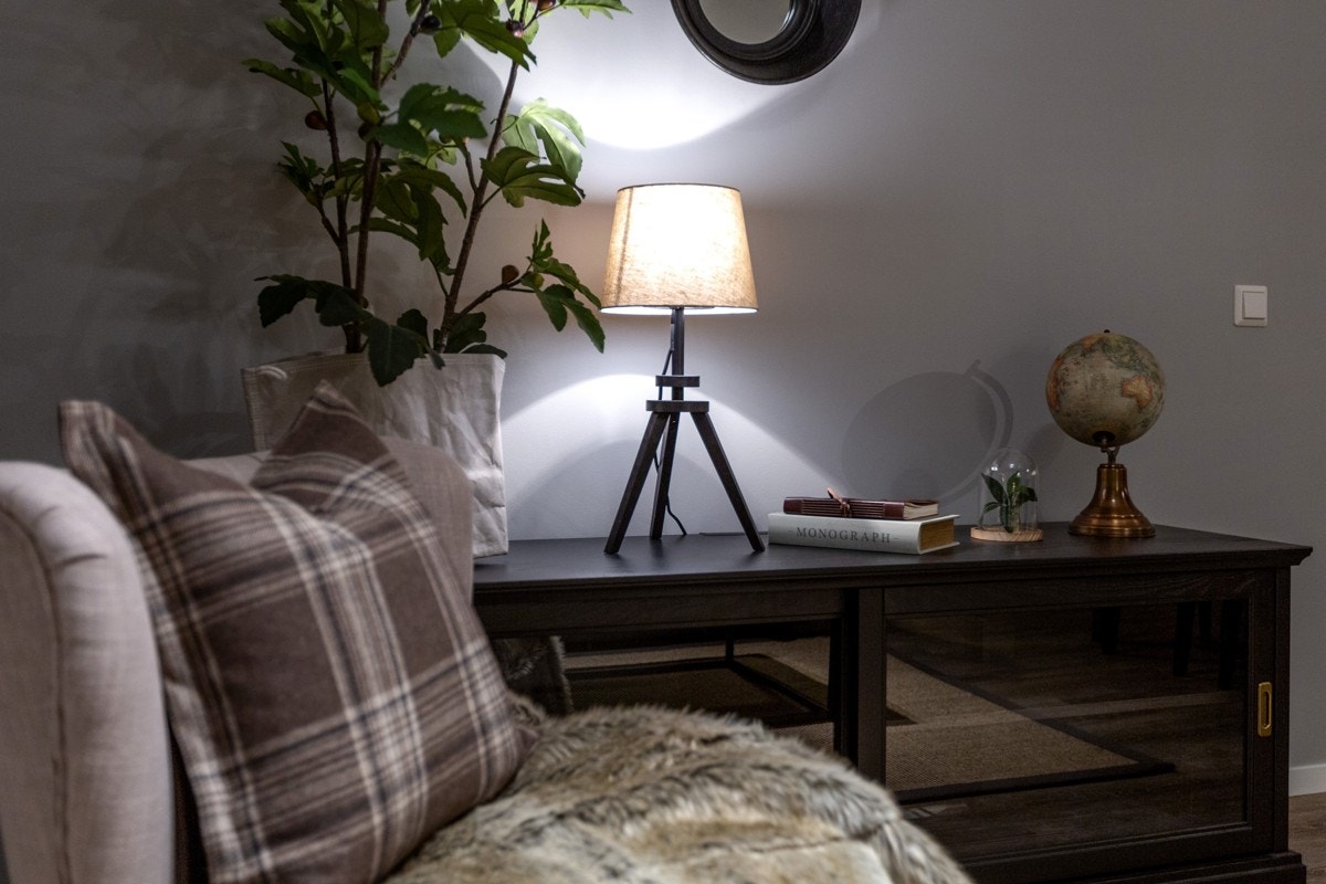 Leilighetene har en lun og behagelig atmosfære Galleribilde