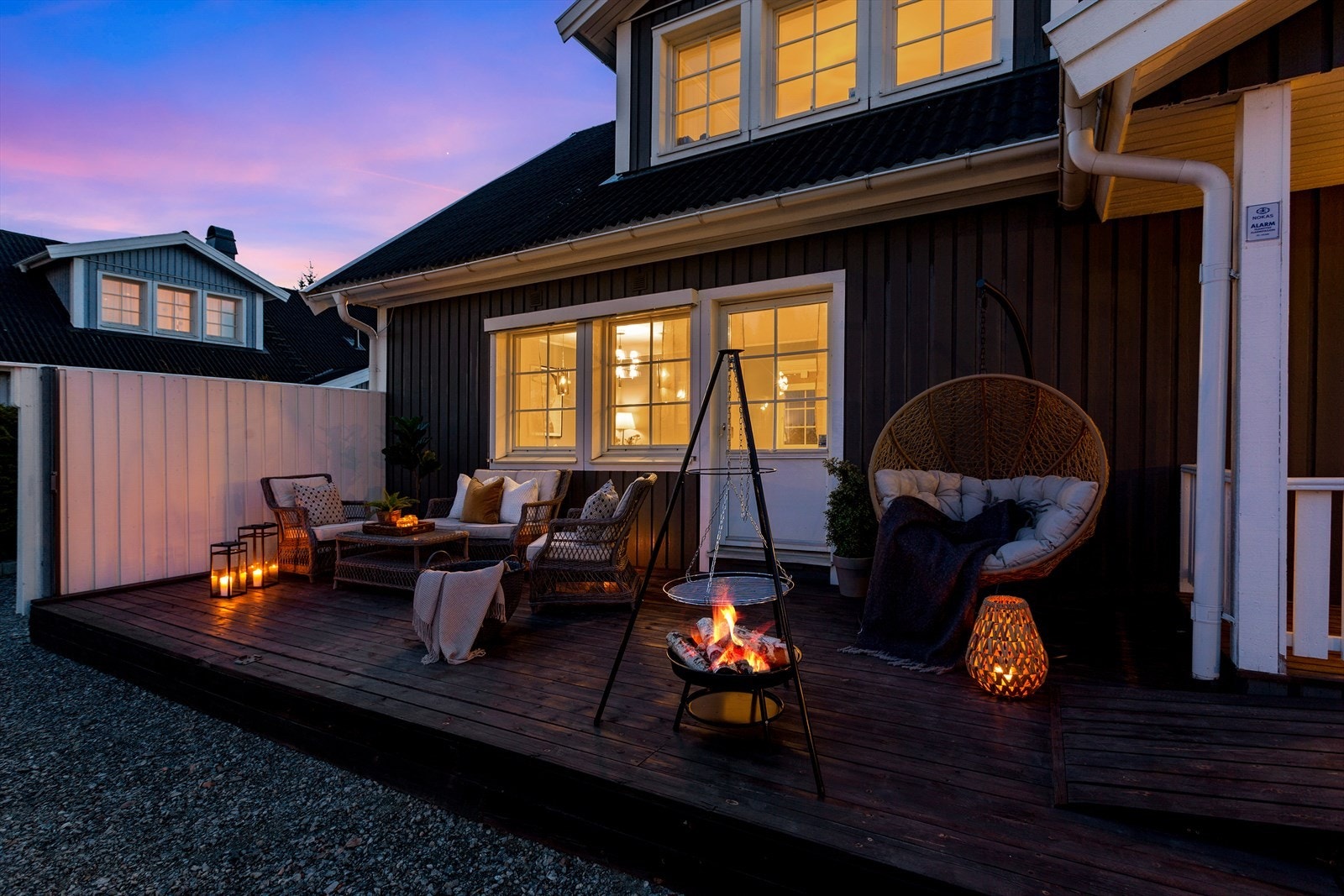 Kveldsstemning. Galleribilde