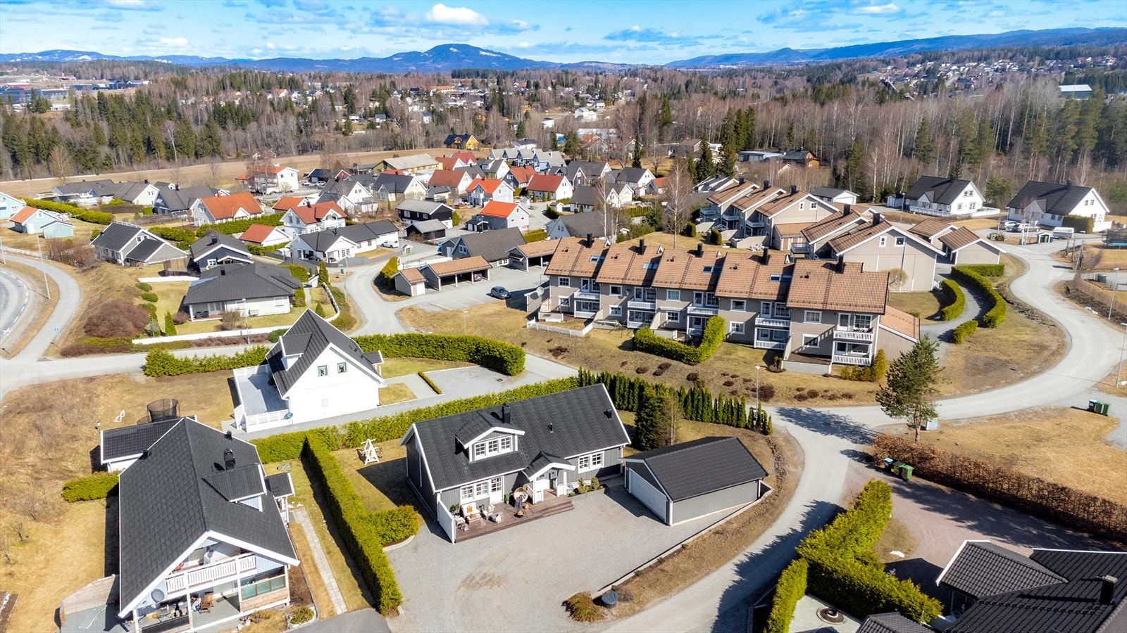 Dronefoto. Galleribilde