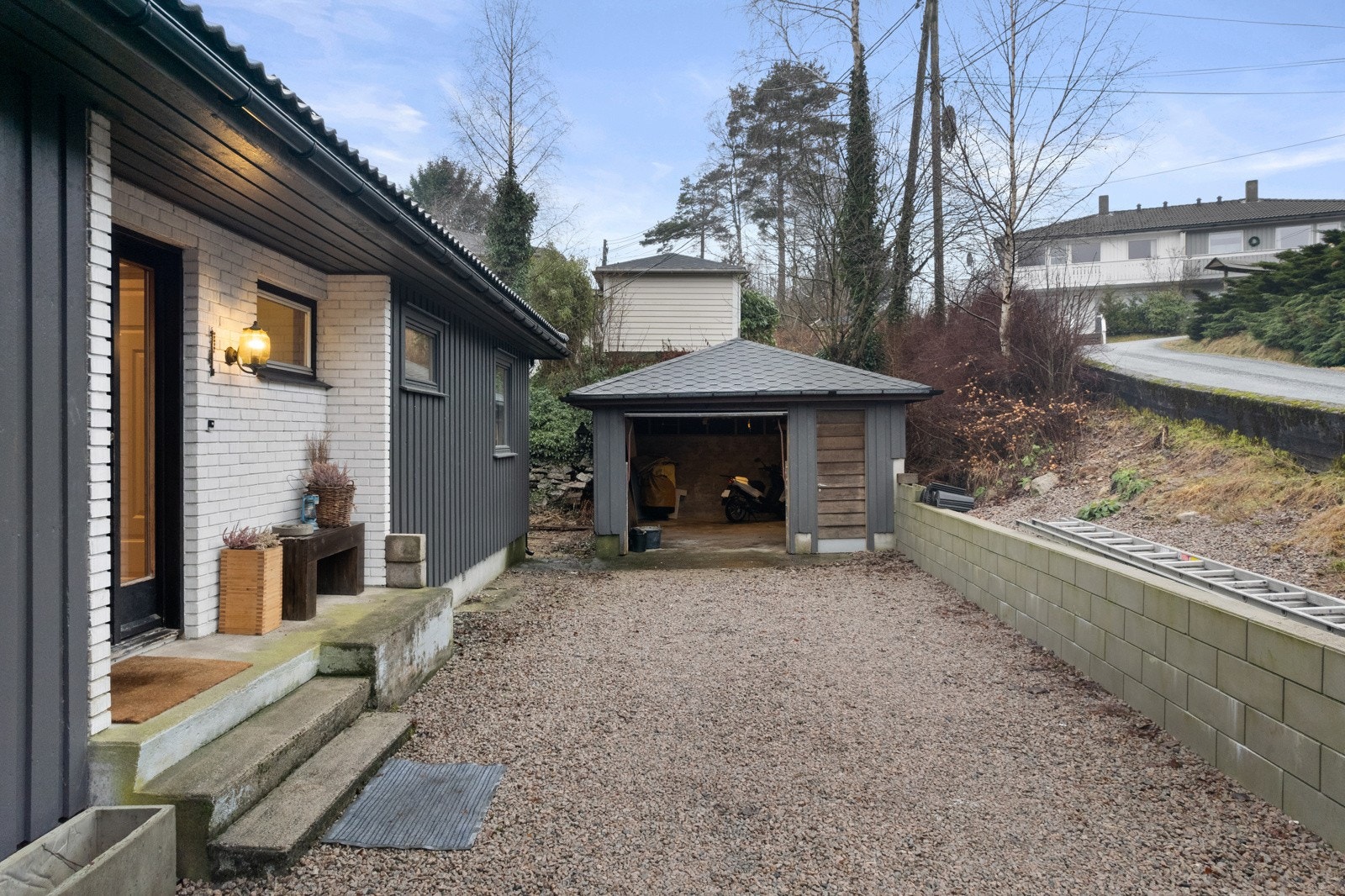 Inngangsparti Galleribilde