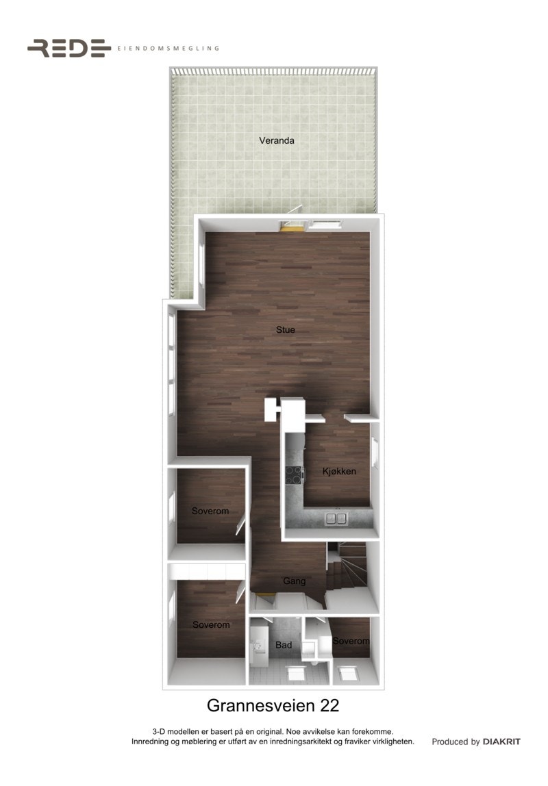 Planskisse hovedplan Galleribilde