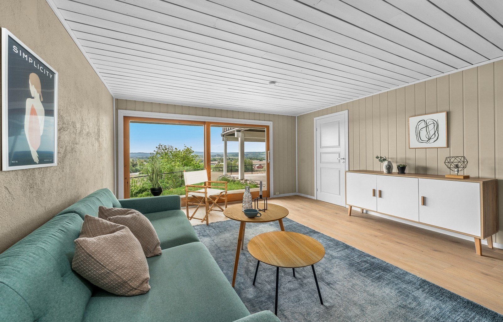 Stue underetasje Galleribilde