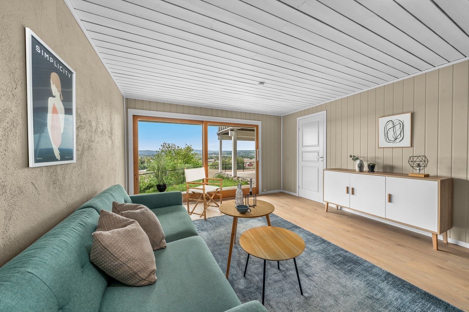 Stue underetasje Galleribilde