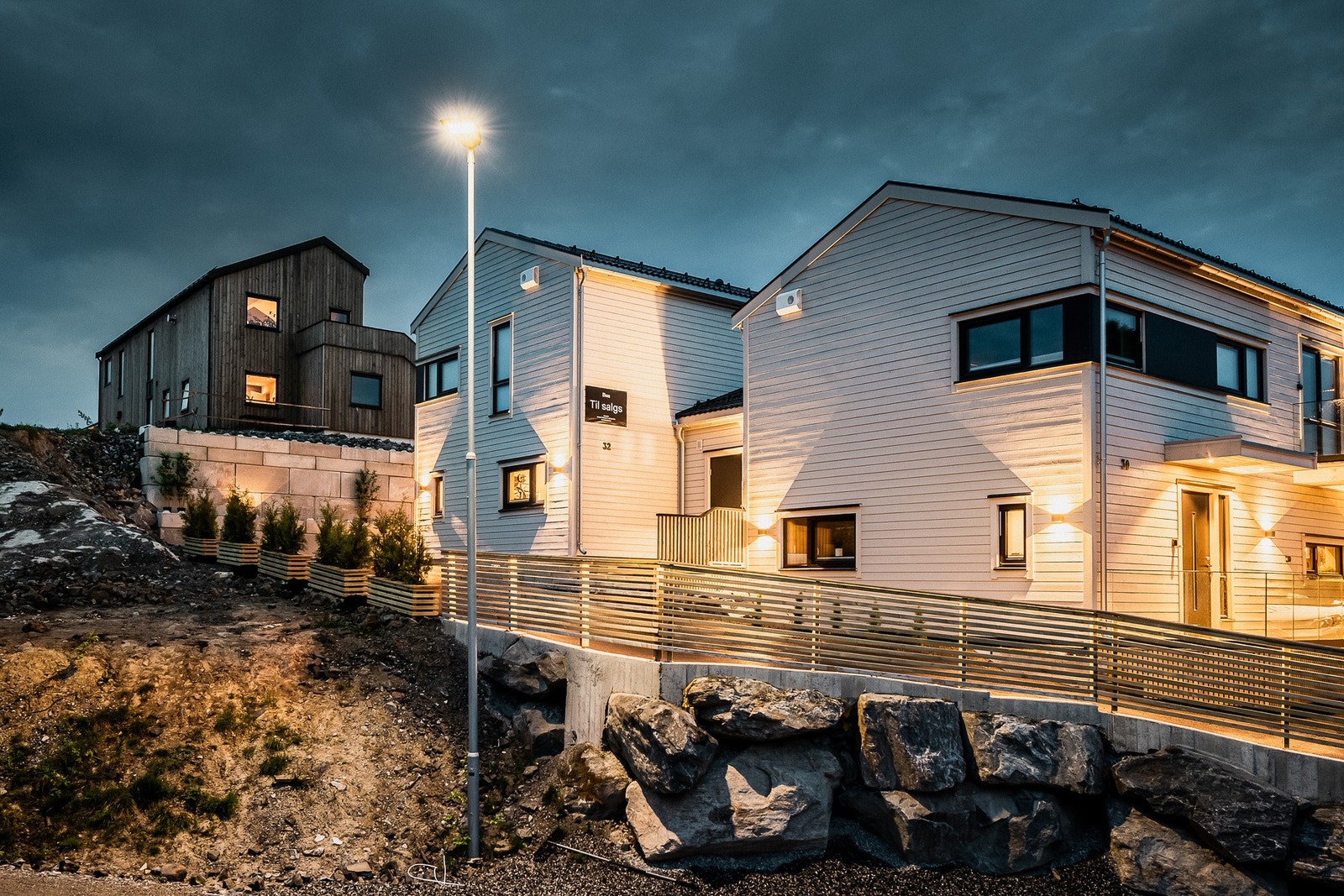 Topp moderne eksteriør. Galleribilde