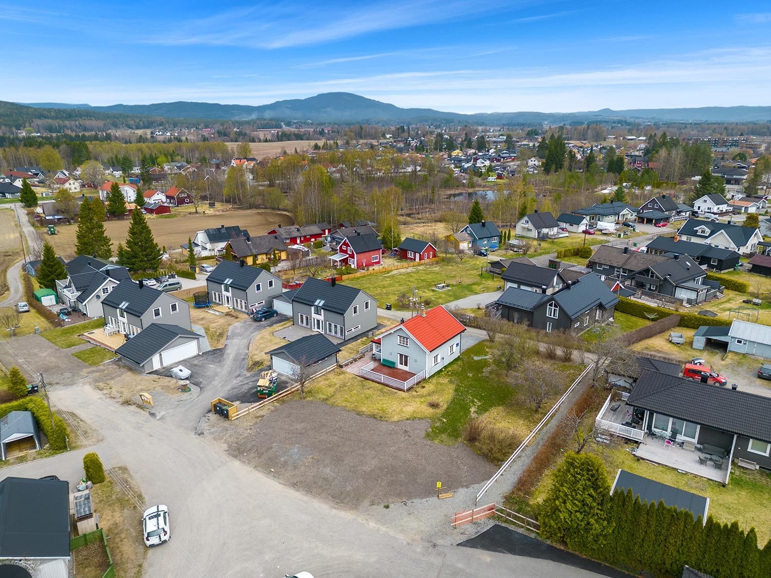 Dronebilde Galleribilde