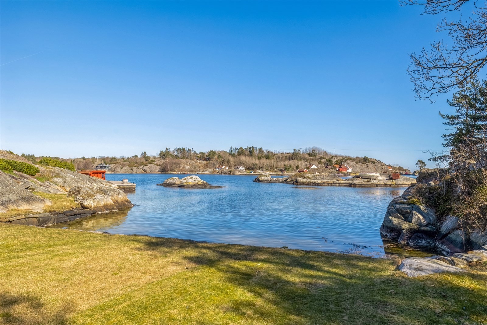 Utsikten fra hagen Galleribilde