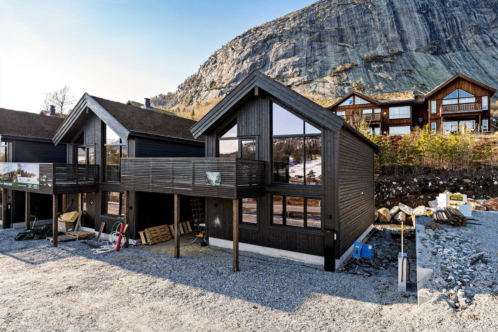 Ny flott bebyggelse Galleribilde