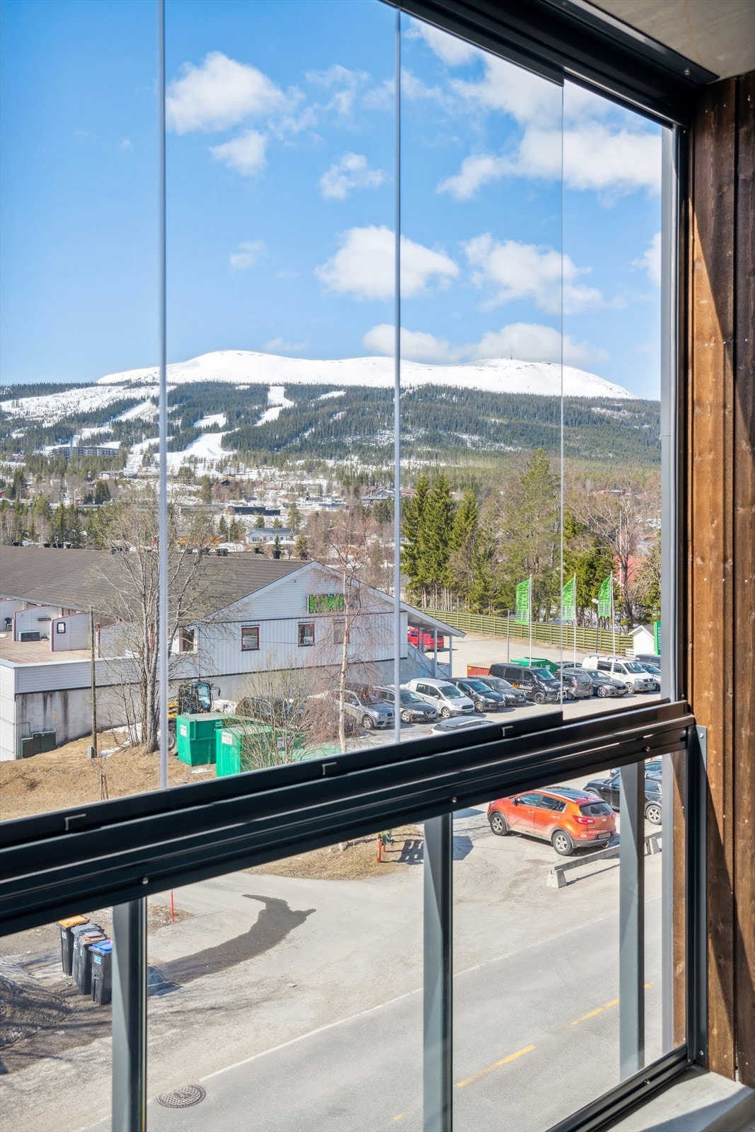 Utsikt og balkong Galleribilde