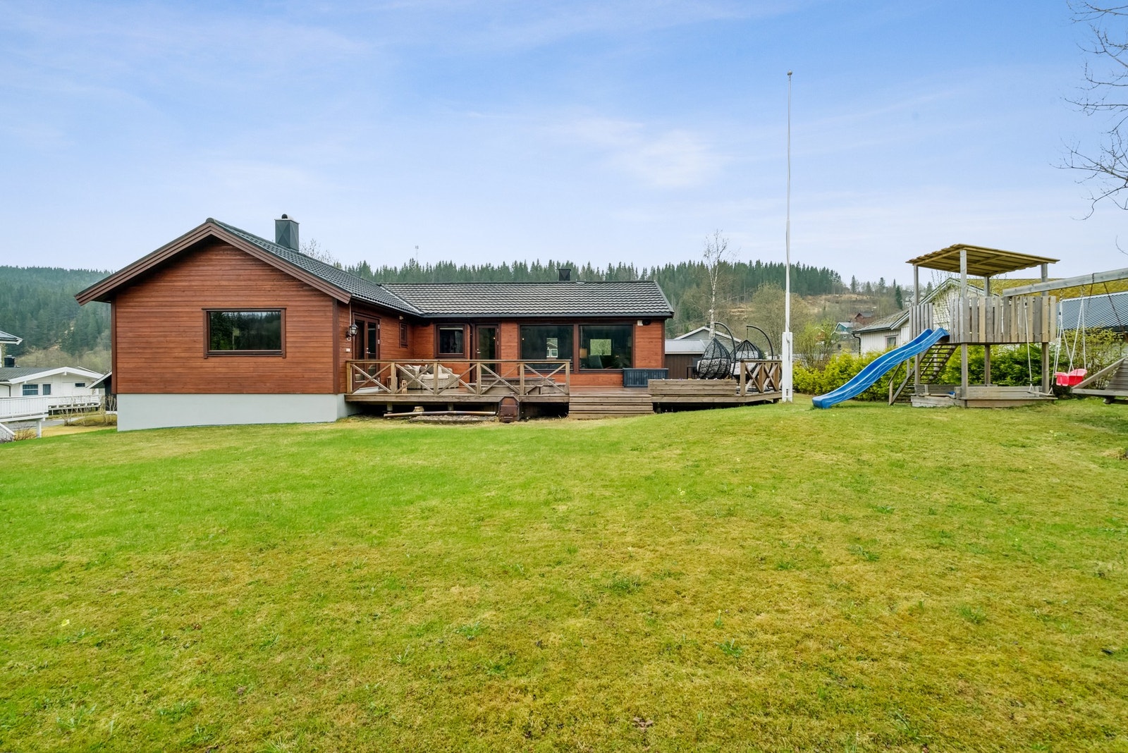 Eiendommen er betydelig påkostet. Galleribilde
