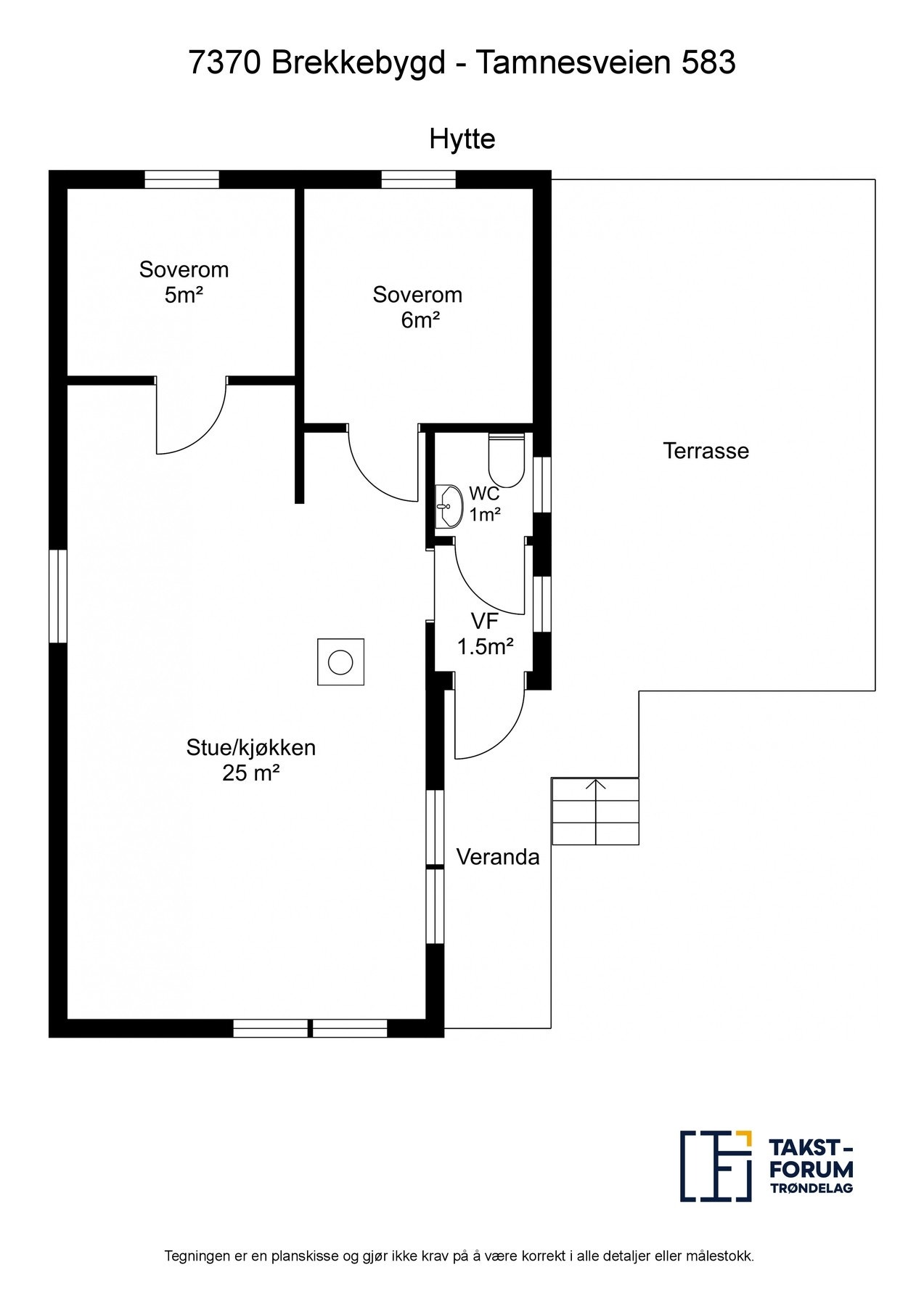 Planskisse Galleribilde