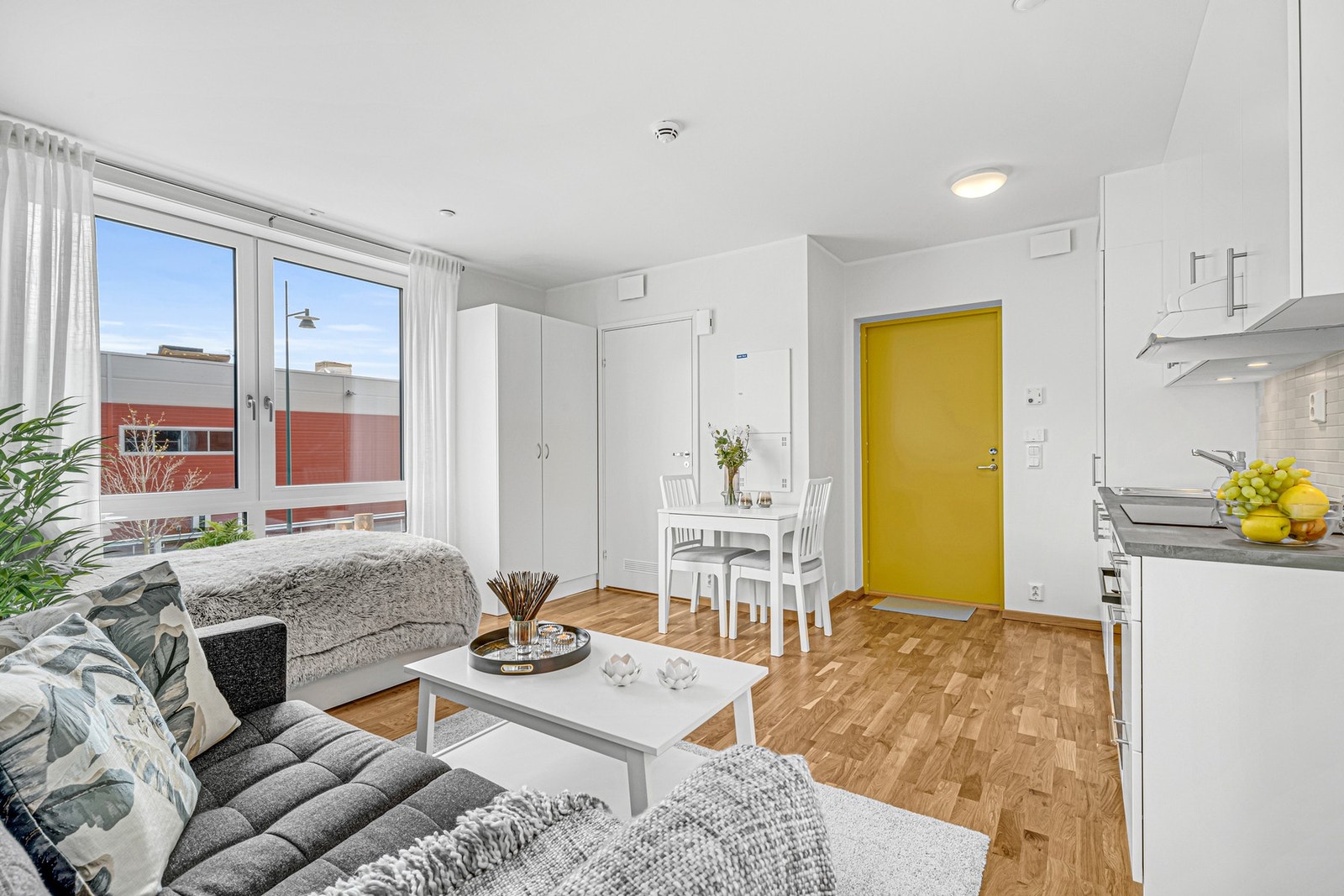 Leiligheten har et moderne og tidsriktig preg. Galleribilde
