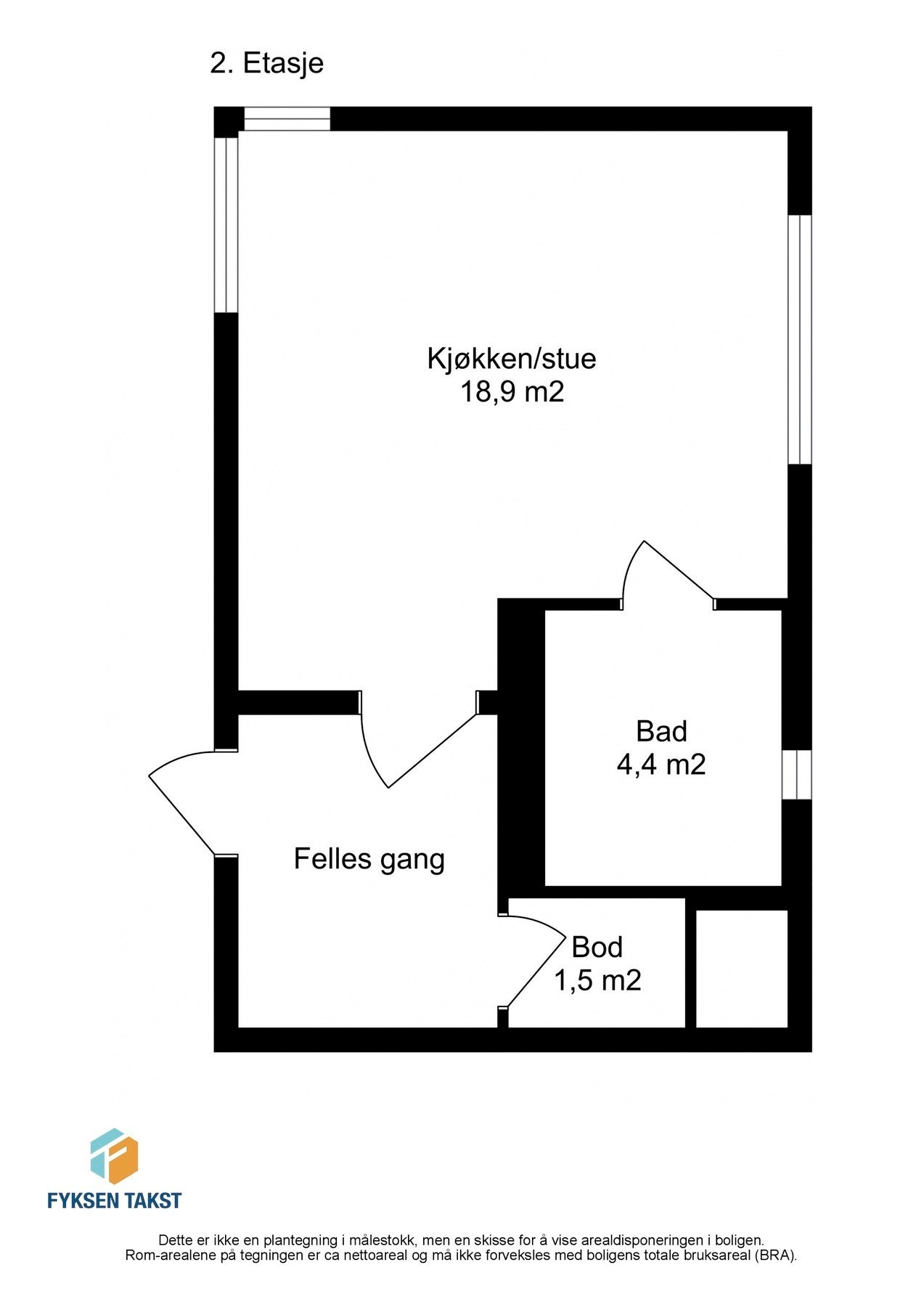 Planskisse. Galleribilde