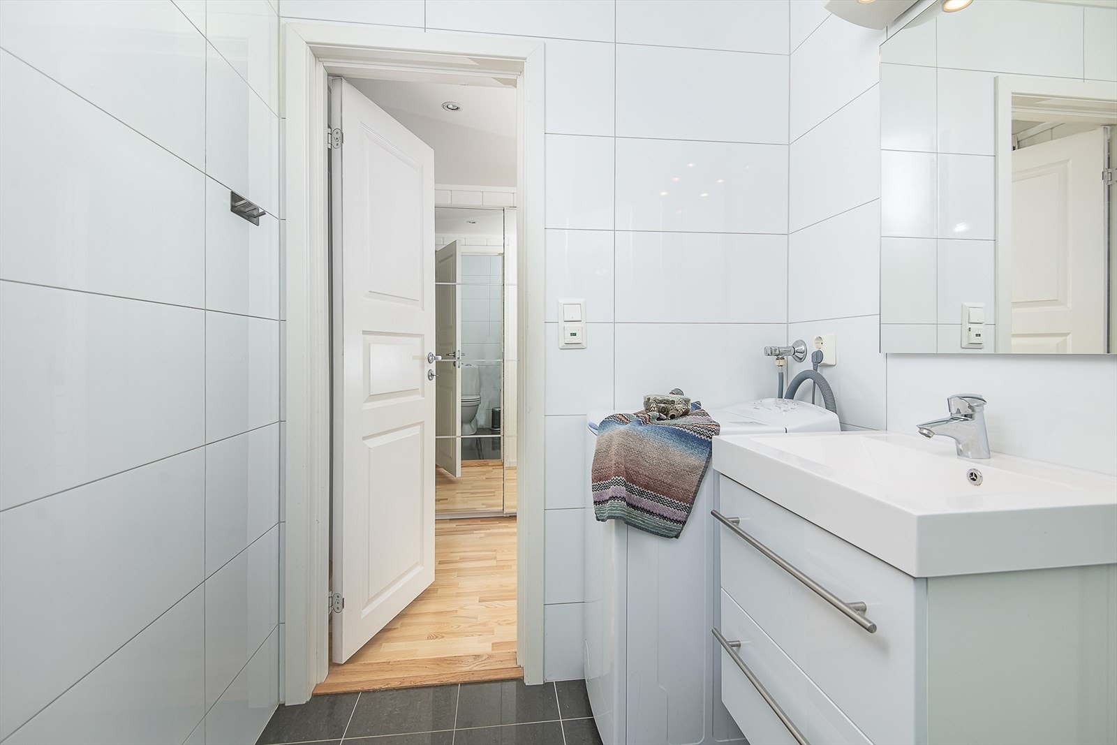 Opplegg for vaskemaskin Galleribilde