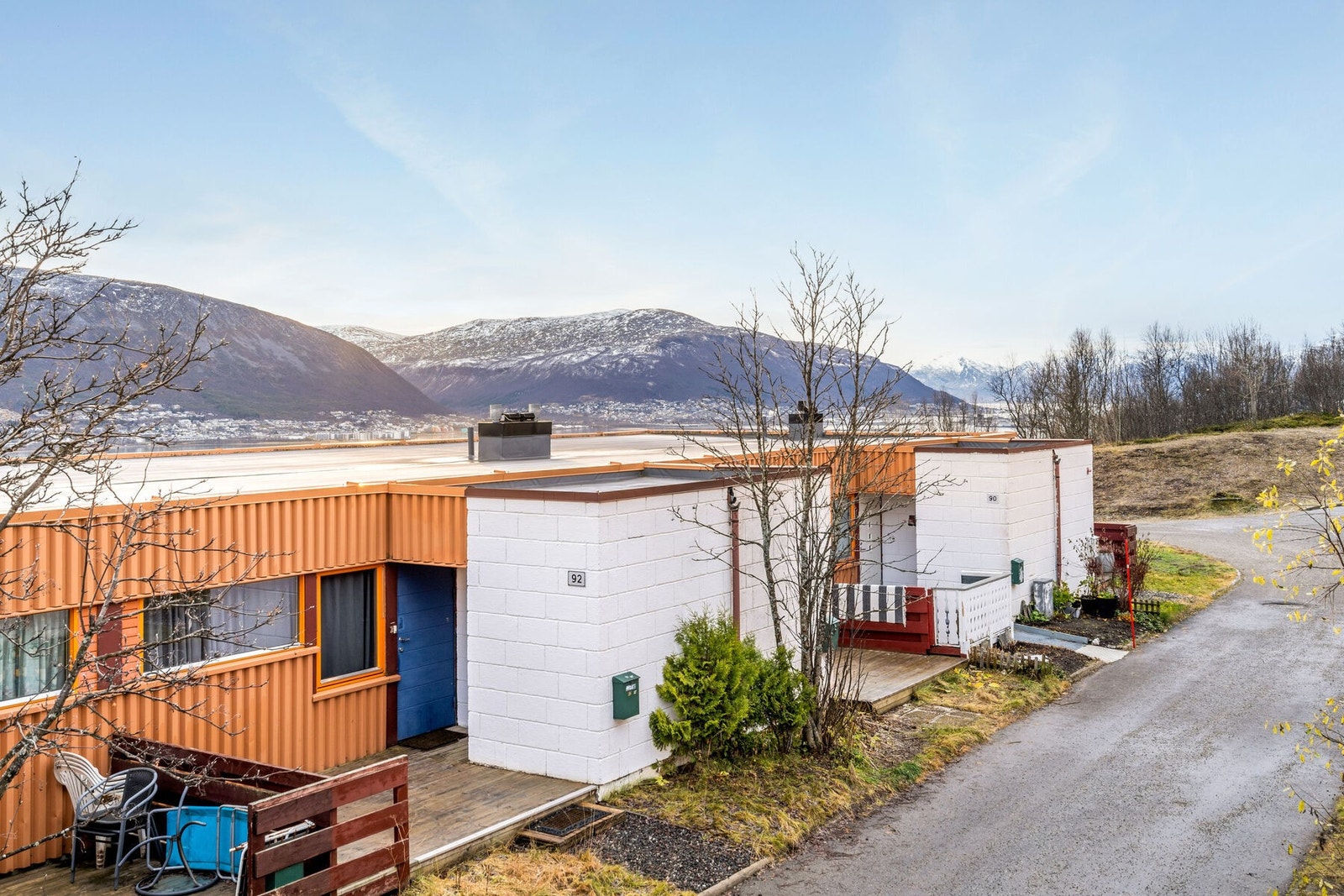 Flott utsikt mot nærområdet og fastlandet. Galleribilde