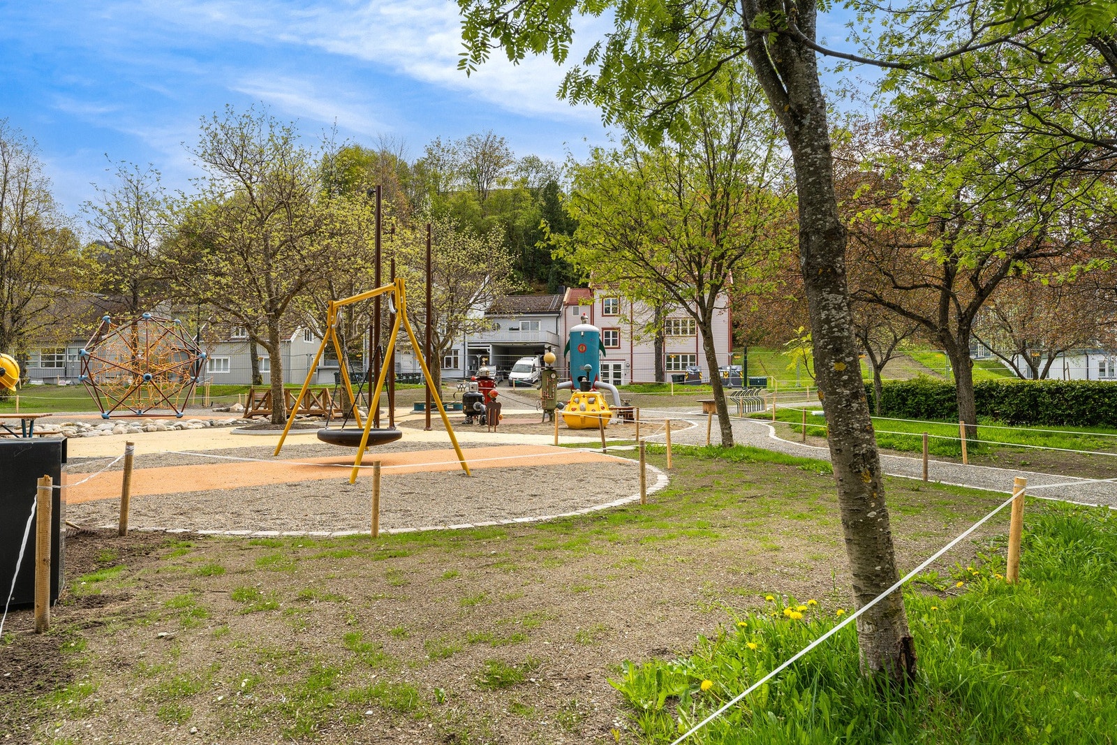 Buran ballplass er under oppgradering i regi av Trondheim kommune. Galleribilde