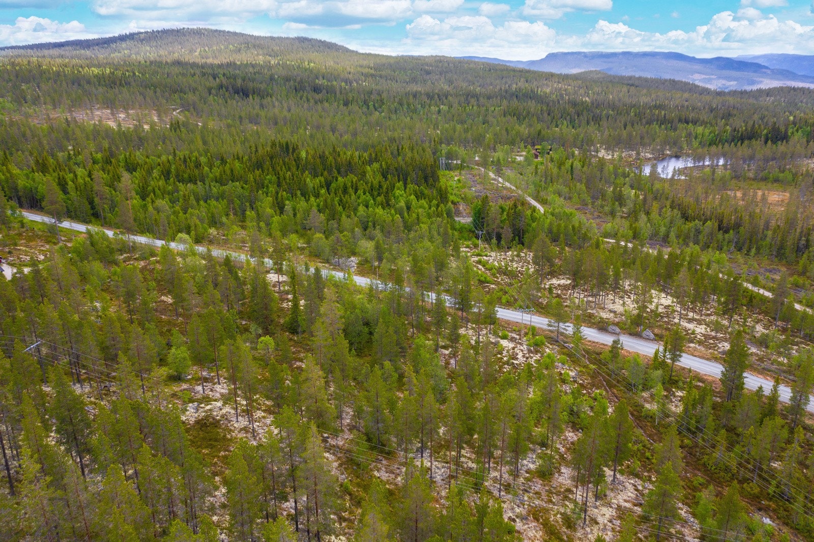 Hyttetomt med fin beliggenhet i herlig, norsk natur. Galleribilde