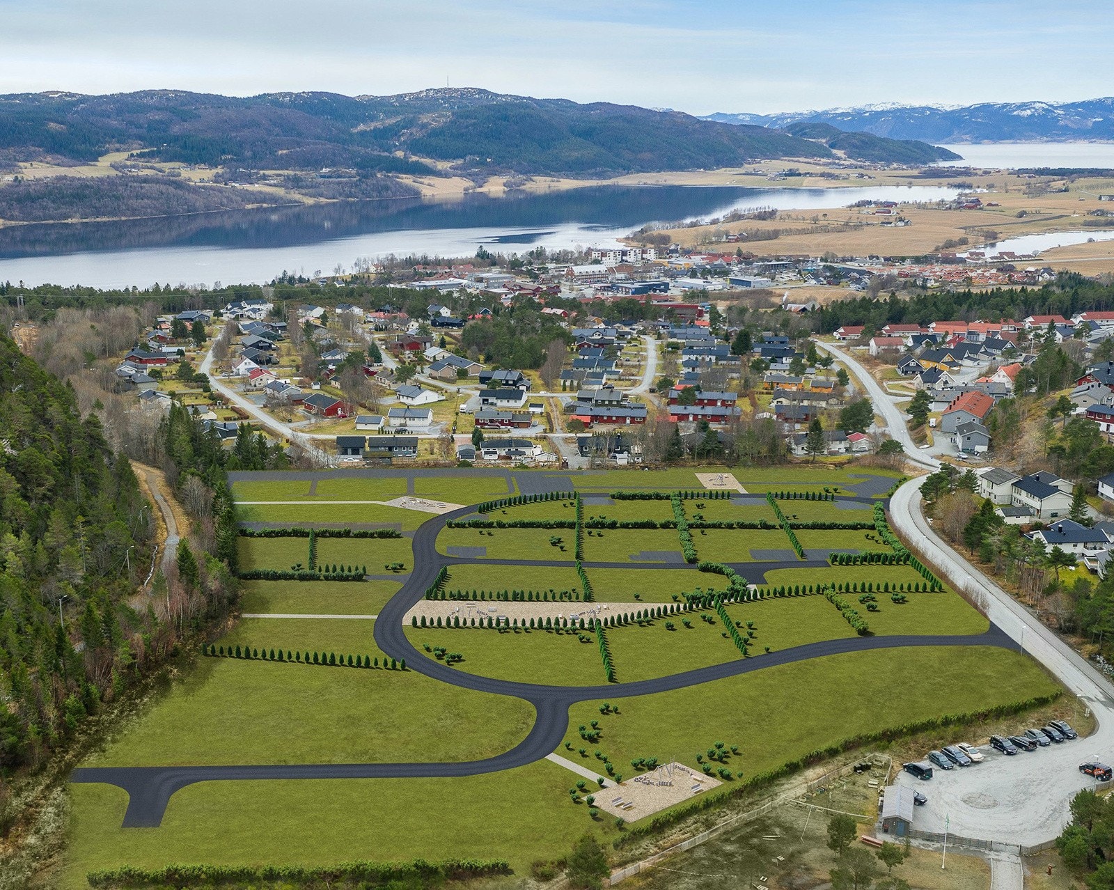 Oversiktskart Galleribilde