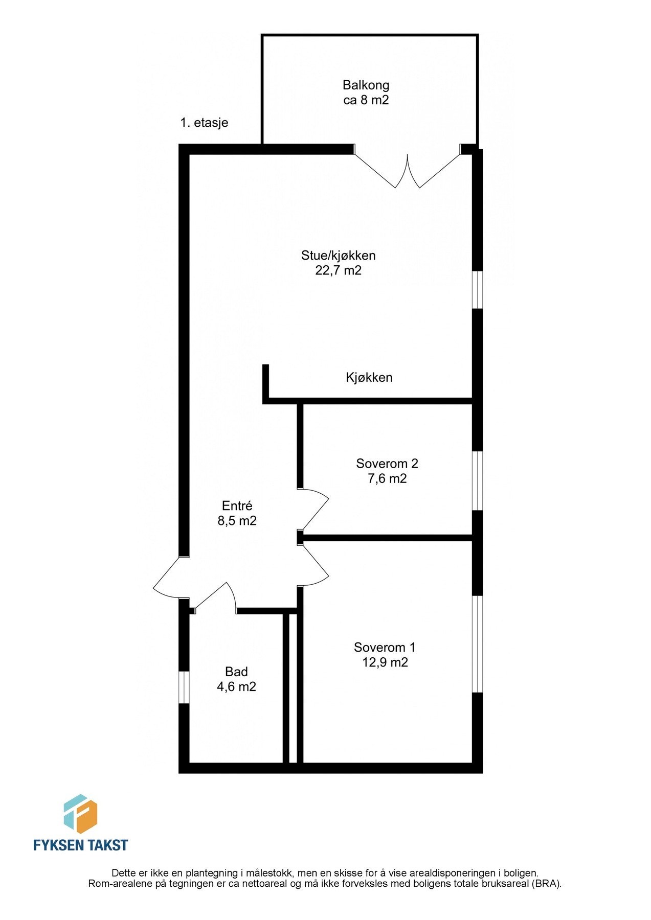 Planskisse. Galleribilde