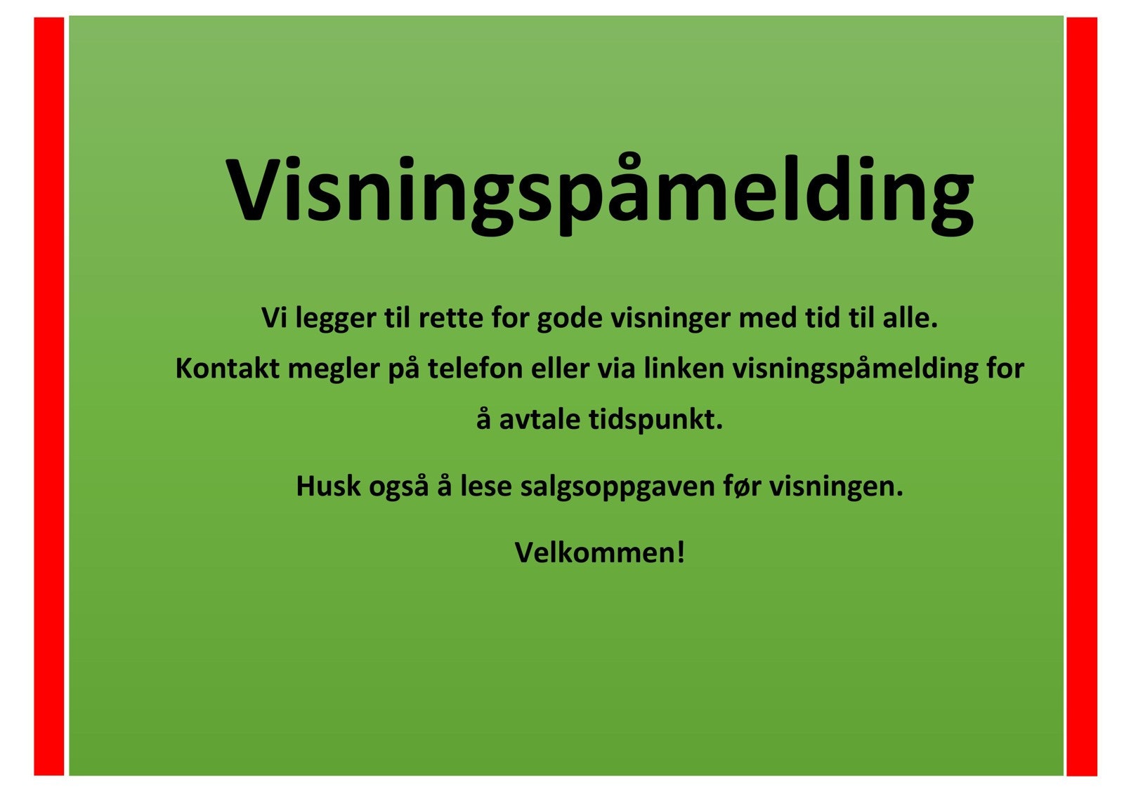 Visningpåmelding Galleribilde