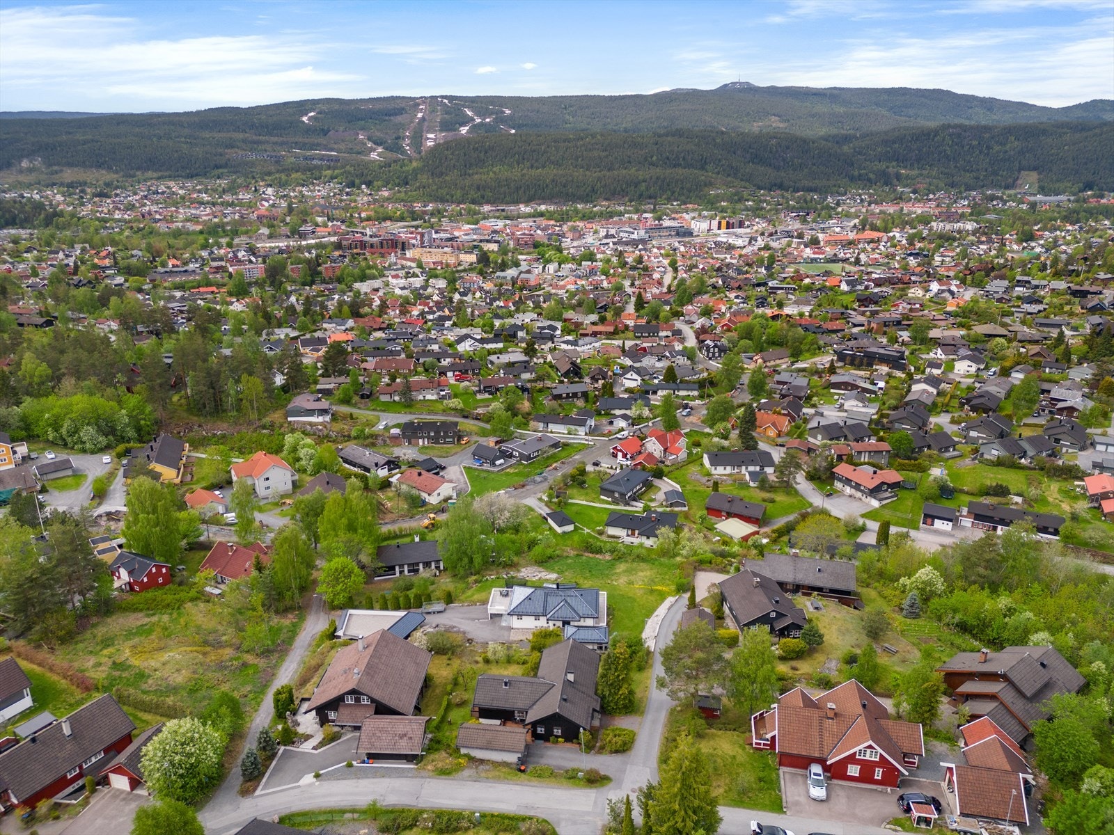 Dronebilde Galleribilde