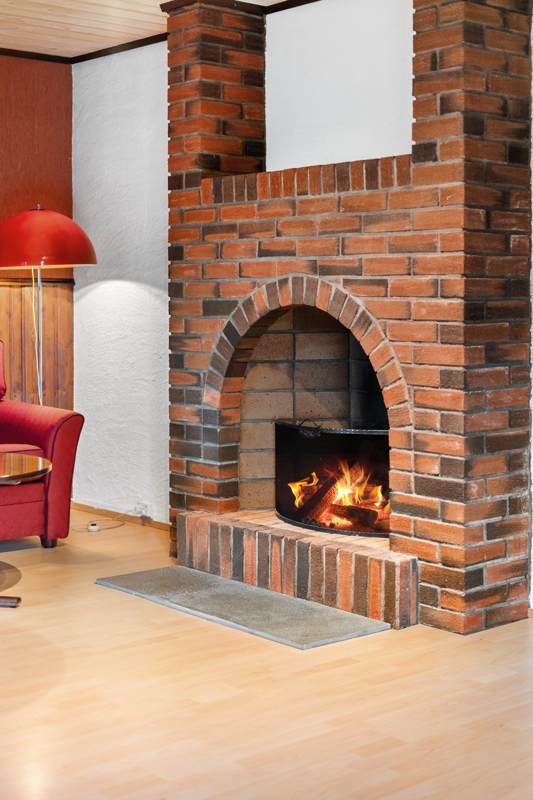 Åpen peis Galleribilde