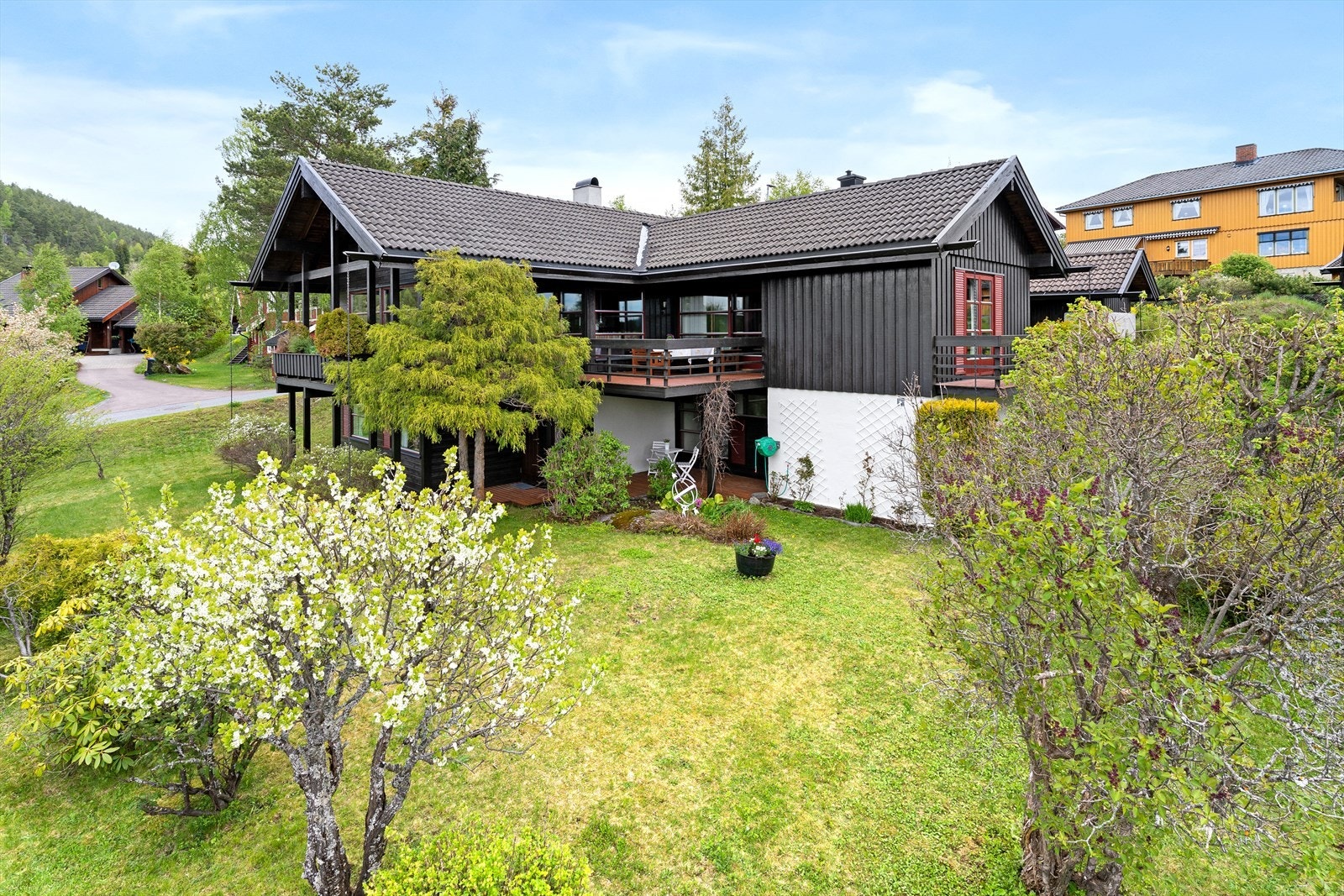 Del av hagen Galleribilde