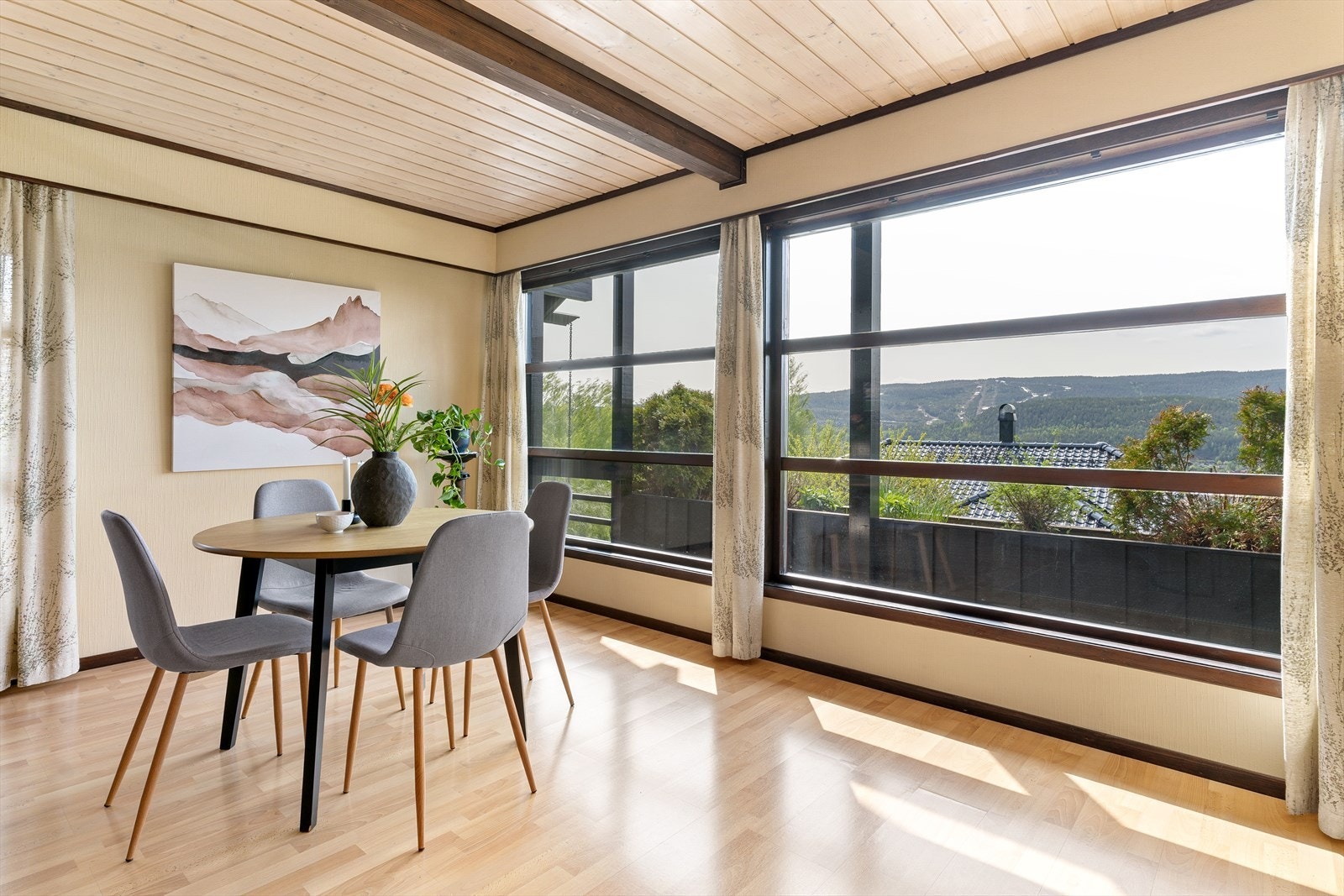 Utsikt fra hovedstue Galleribilde