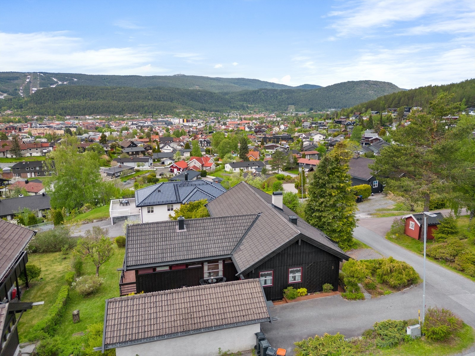 Dronebilde Galleribilde