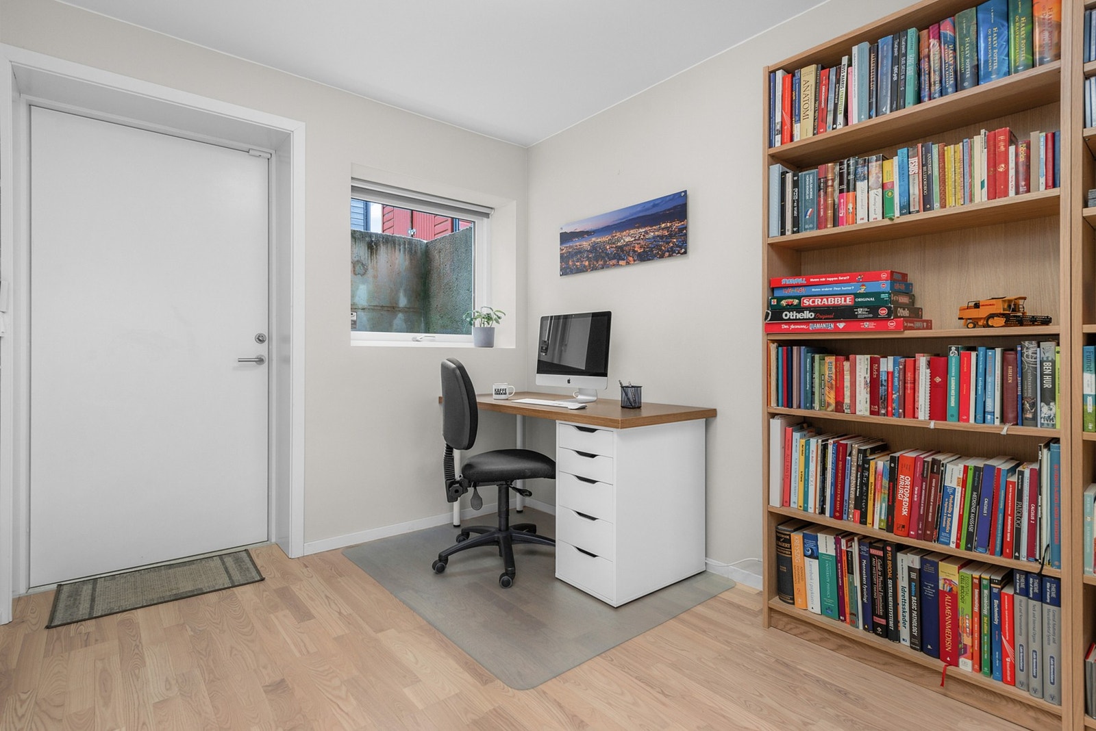 Både innvendig og utvendig adkomst gir en god fleksibilitet. Galleribilde