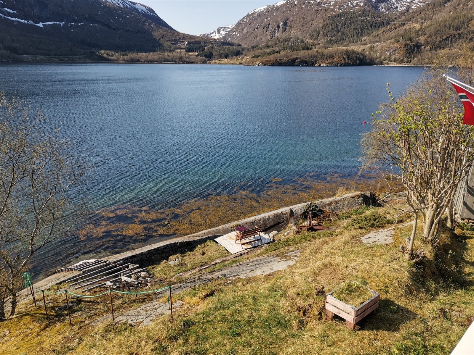 Strandlinjen Galleribilde