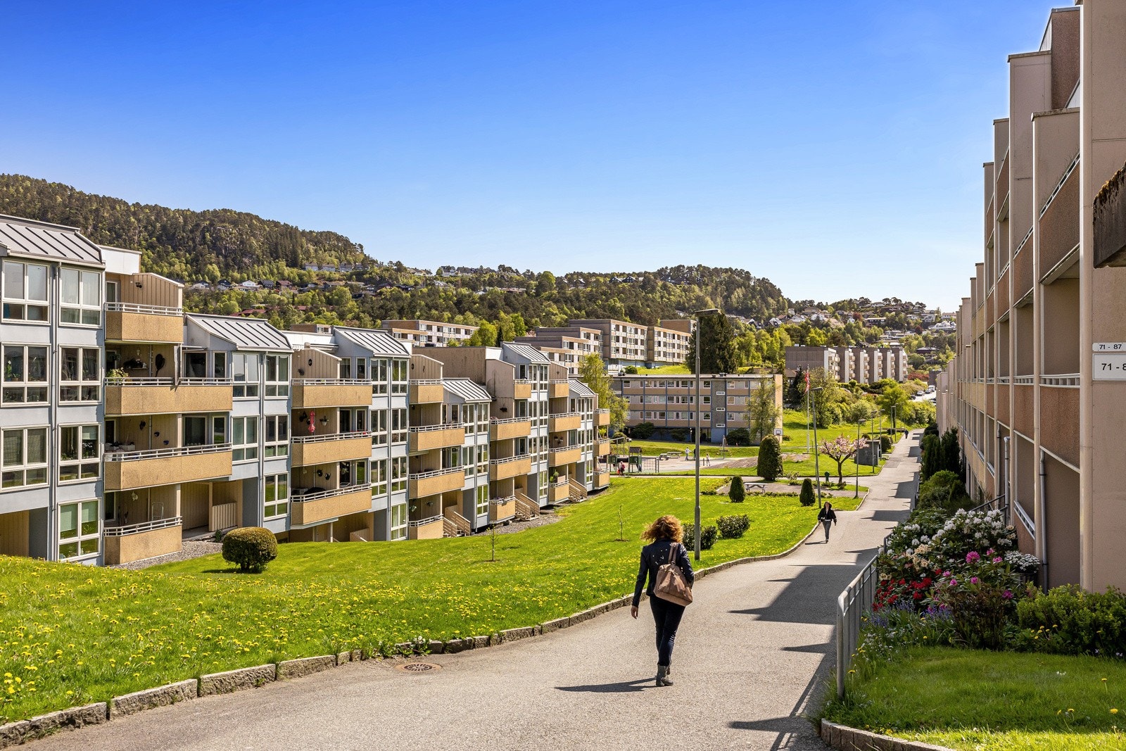 Det er fine turområder i nærheten som bla. Ortunvannet og Løvstakken Galleribilde