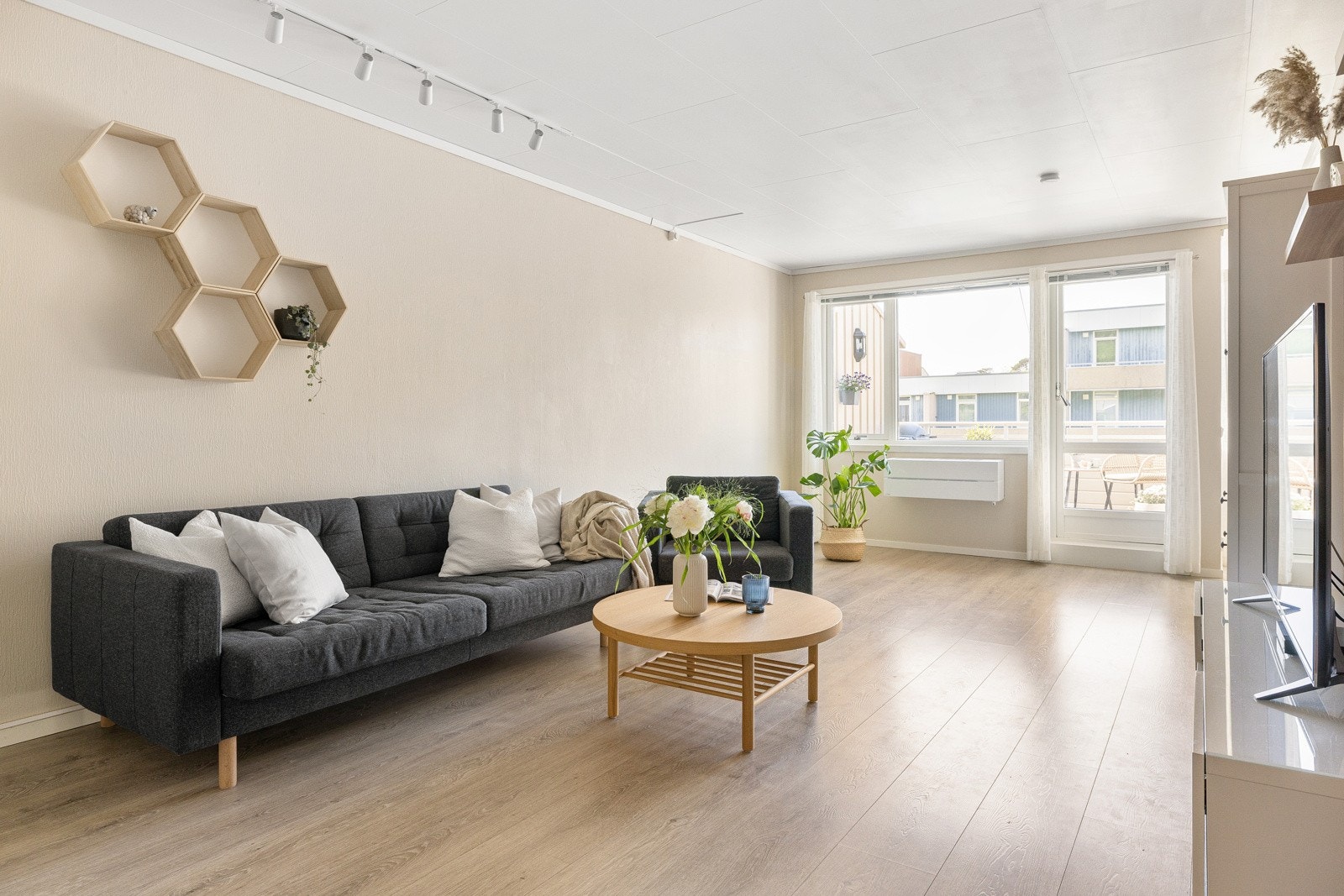 Lys og moderne 3-roms leilighet i attraktivt borettslag Galleribilde