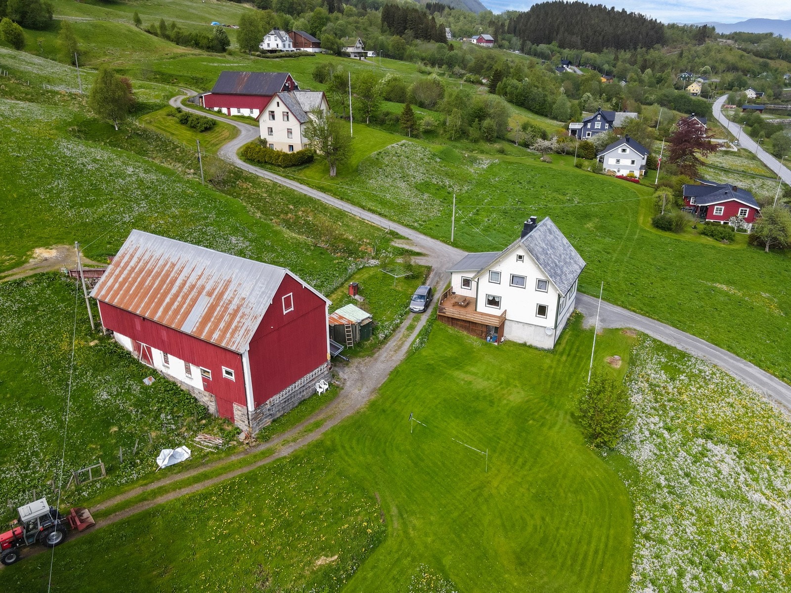 Dronefoto. Galleribilde