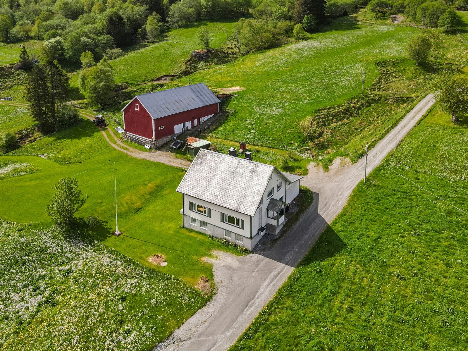 Dronefoto. Galleribilde