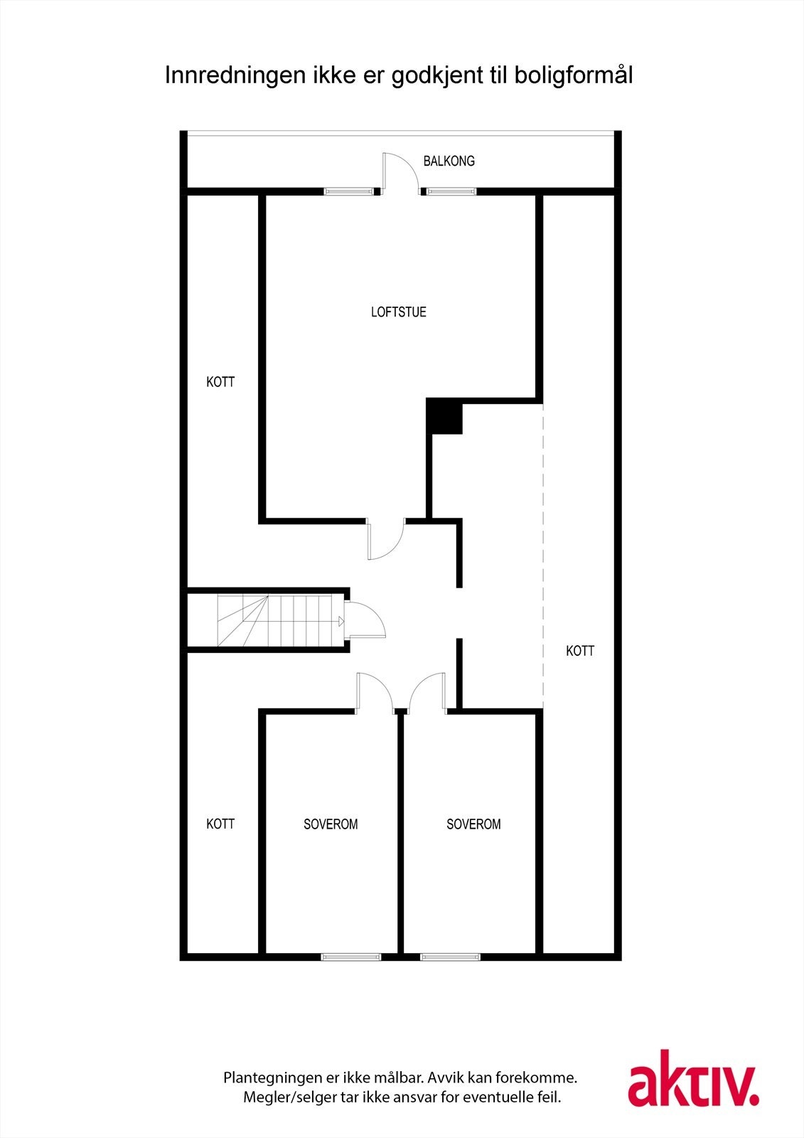 Plantegning 2. etasje Galleribilde
