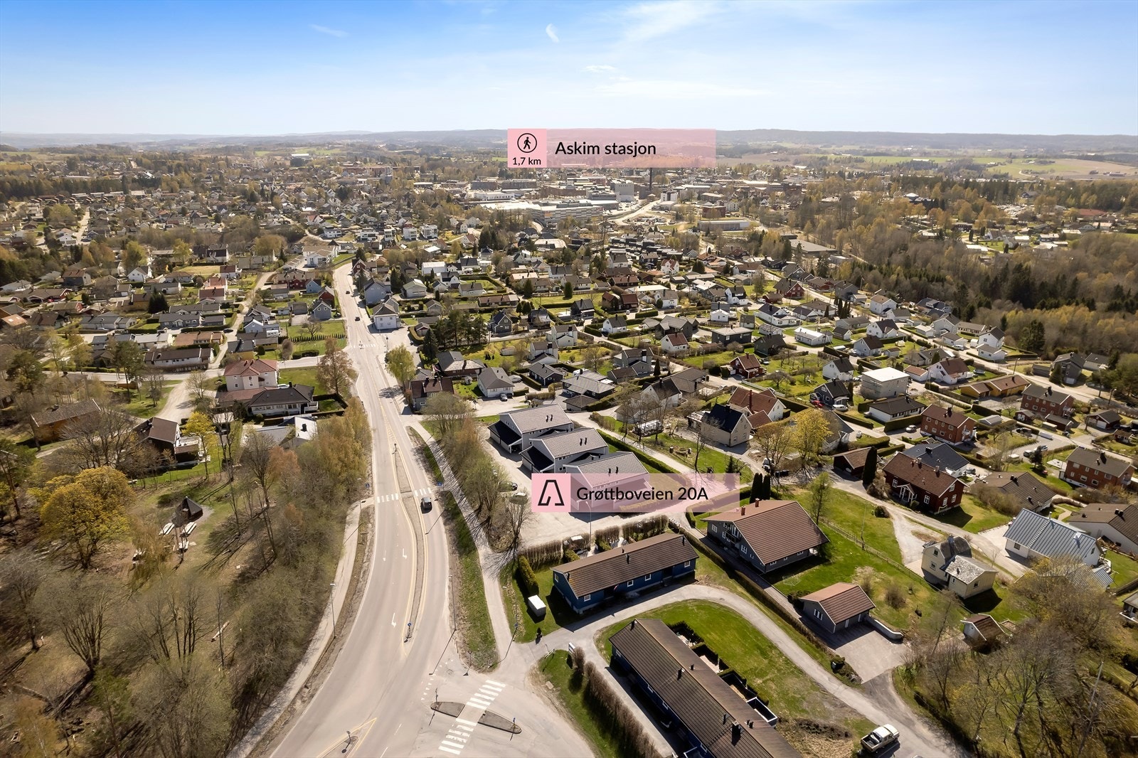 Dronefoto Galleribilde
