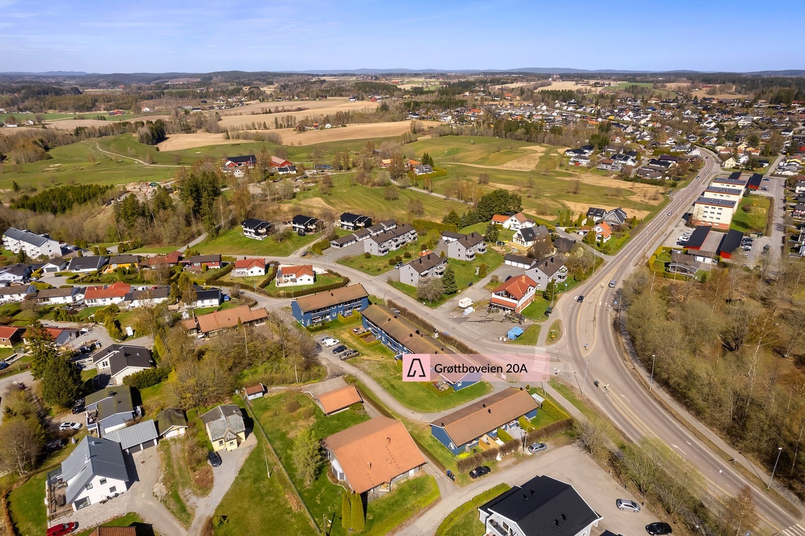 Dronefoto Galleribilde