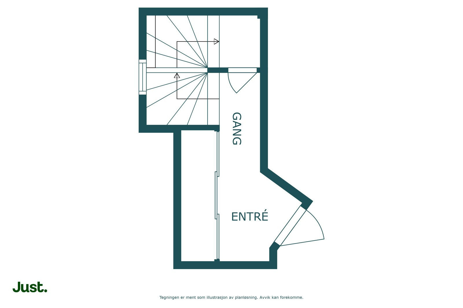 Planskisse 1. etg