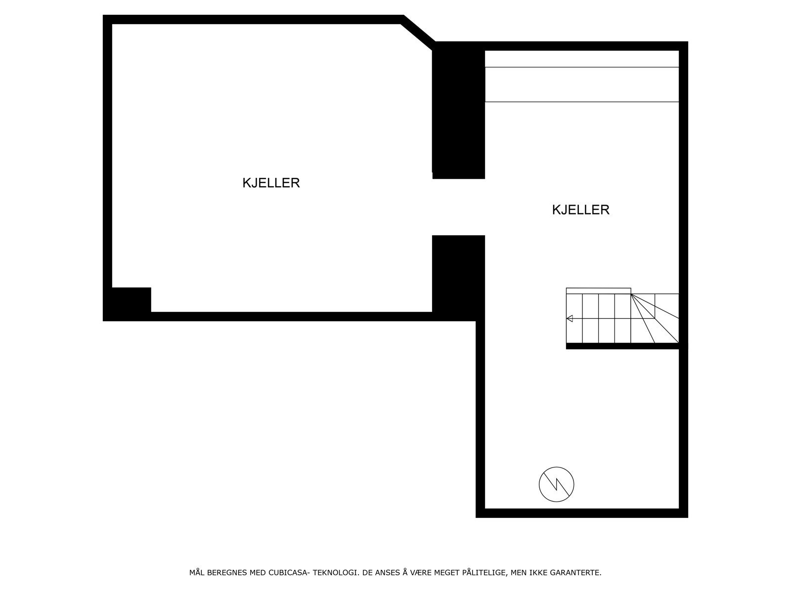 Plantegning våningshus Galleribilde