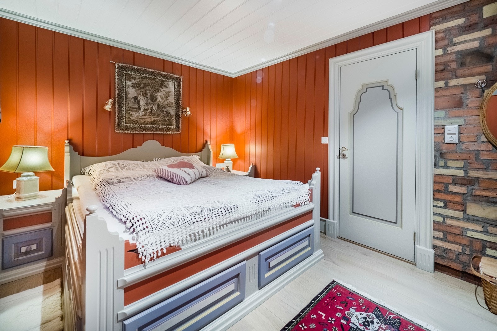 Soverom på innsiden av stuen i Gjestehus Galleribilde