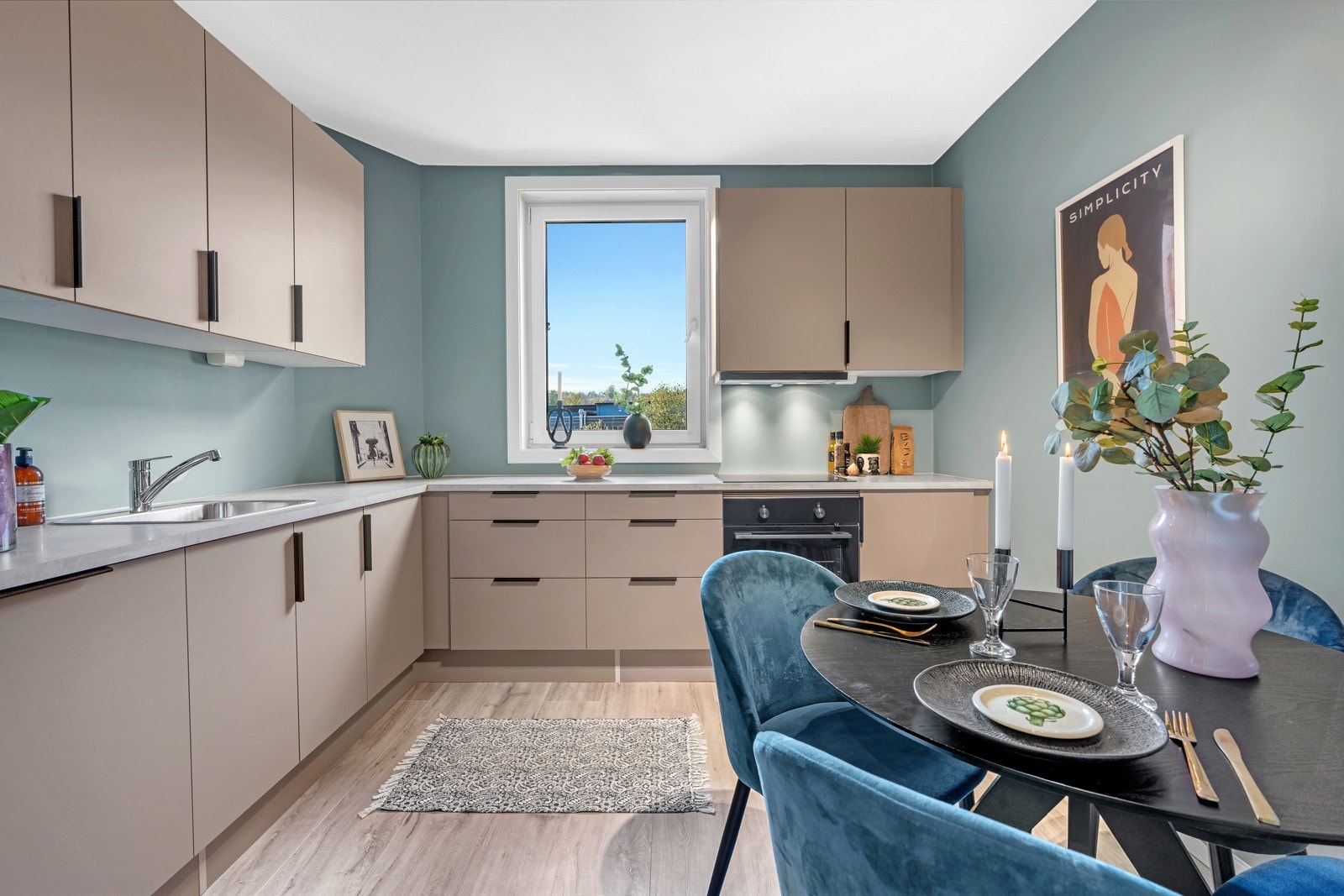 Rålekkert, adskilt kjøkken. Galleribilde