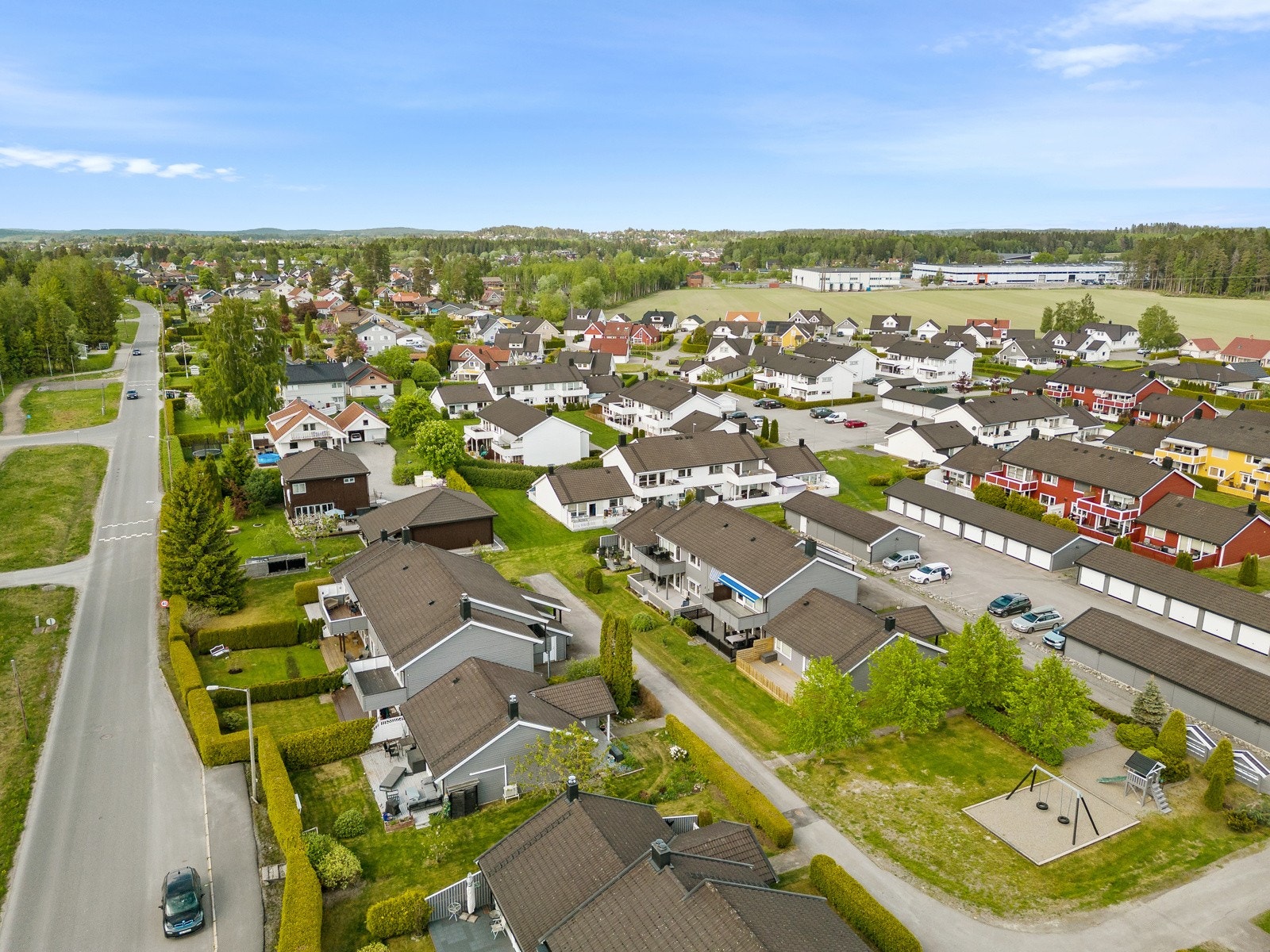 Dronefoto Galleribilde