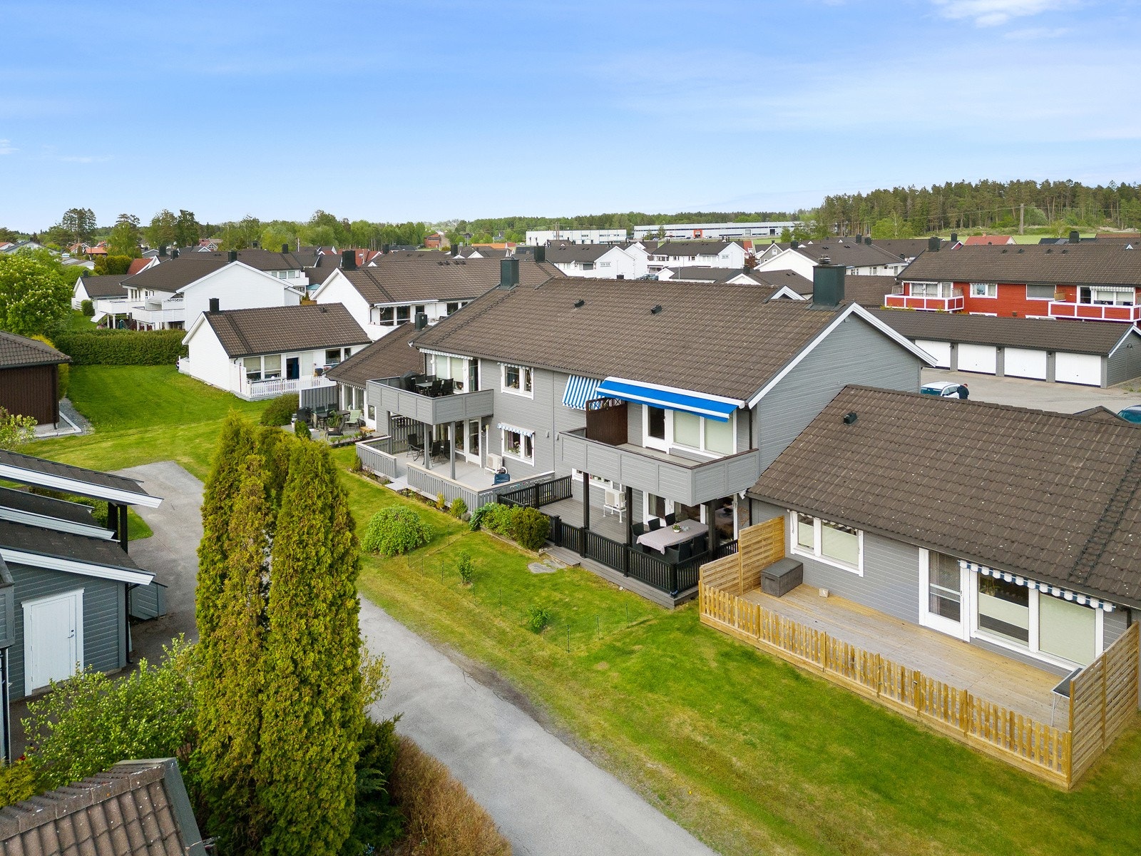 Dronefoto Galleribilde