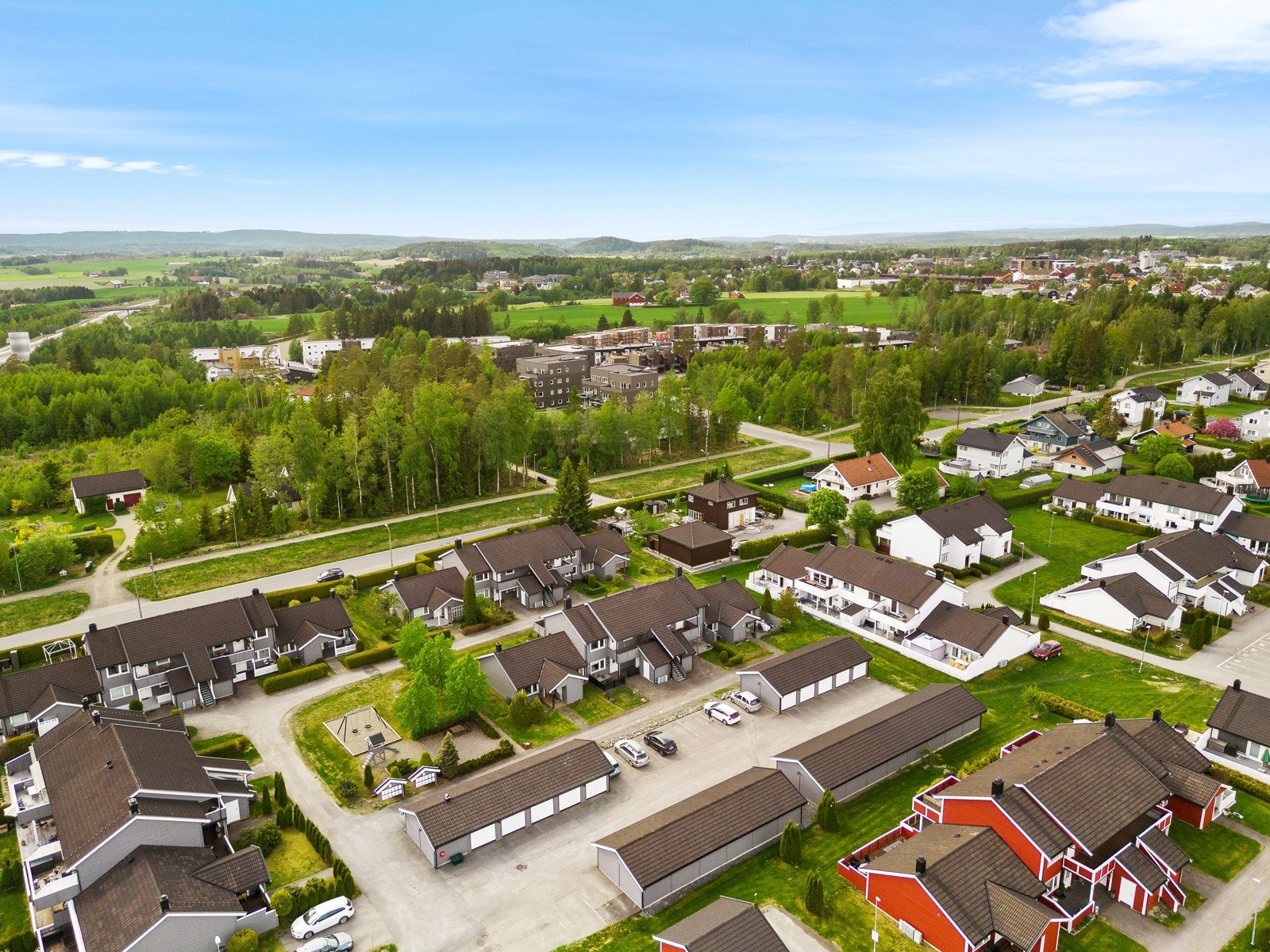 Dronefoto Galleribilde