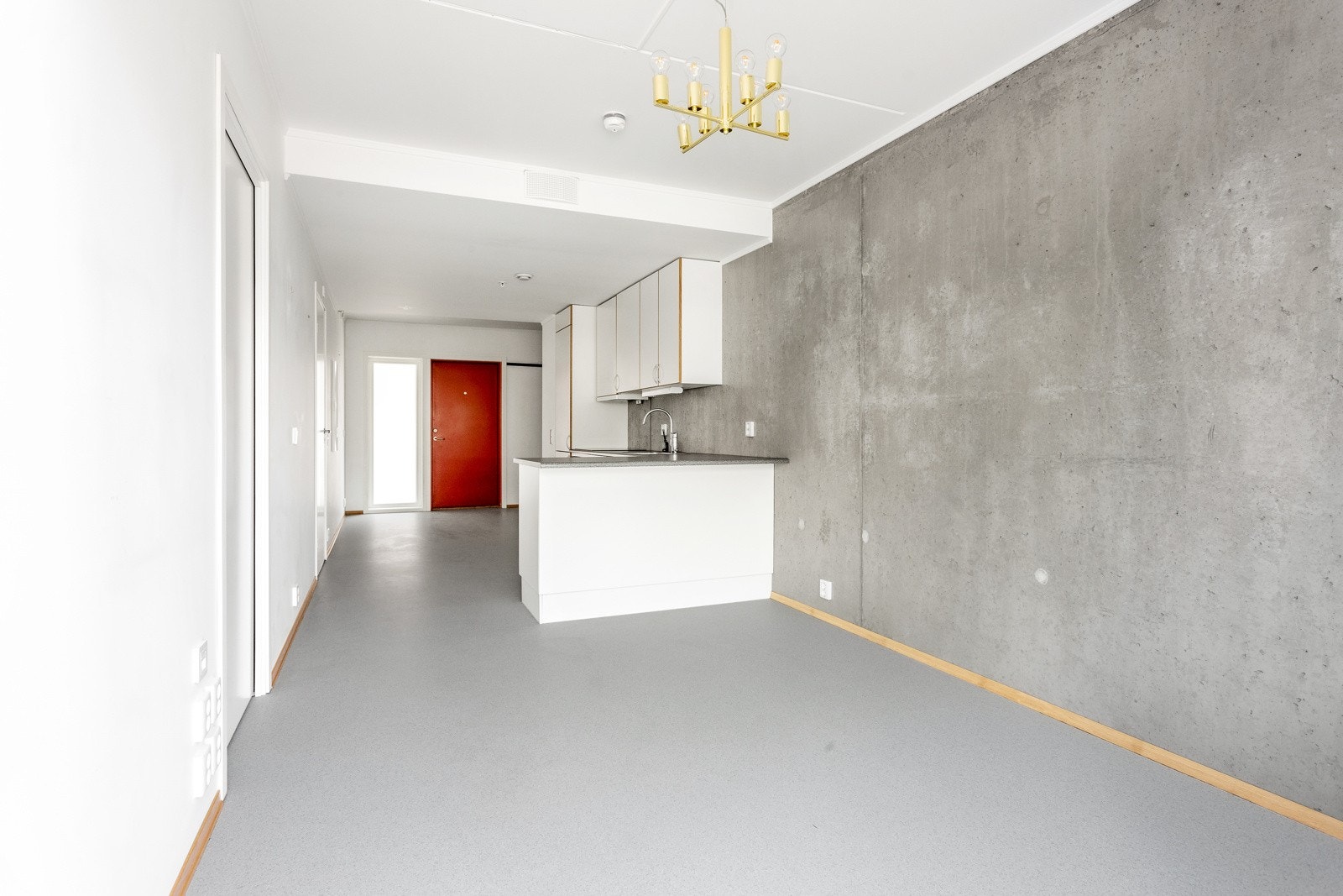 Moderne kontrastvegg Galleribilde