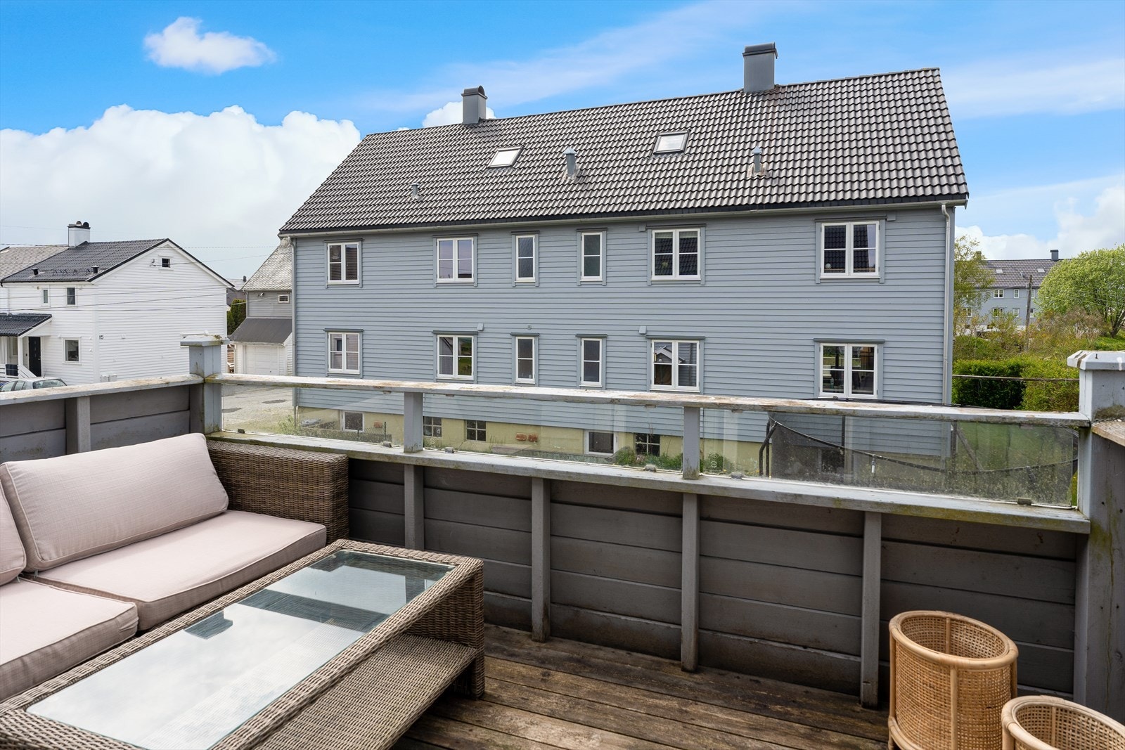 Her ligger alt til rette for å kunne nyte deilige, varme sommerdager ute i det fri Galleribilde